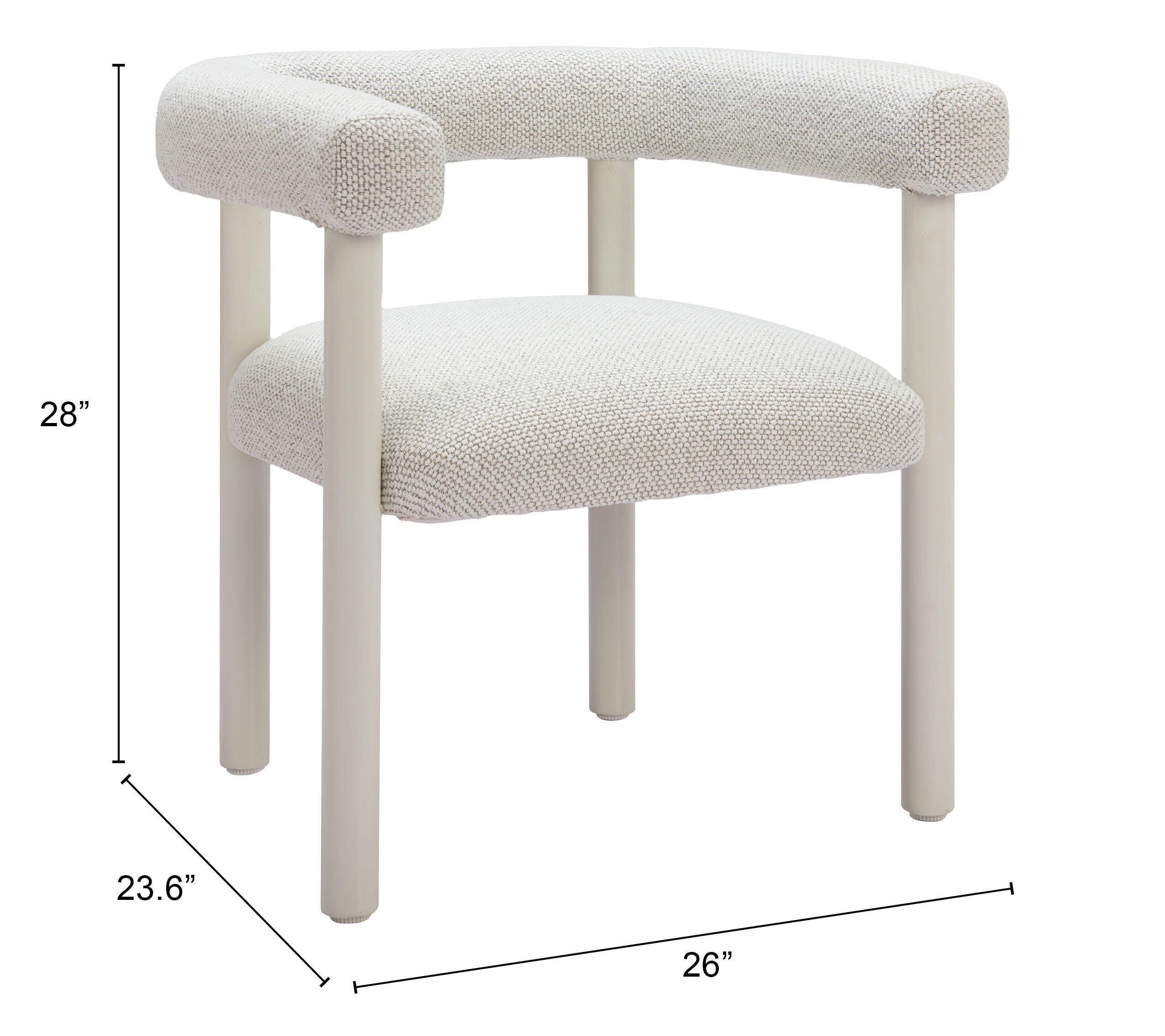 Erika Home ZUO Sunbath Outdoor Dining Chair (Set of 2), , large