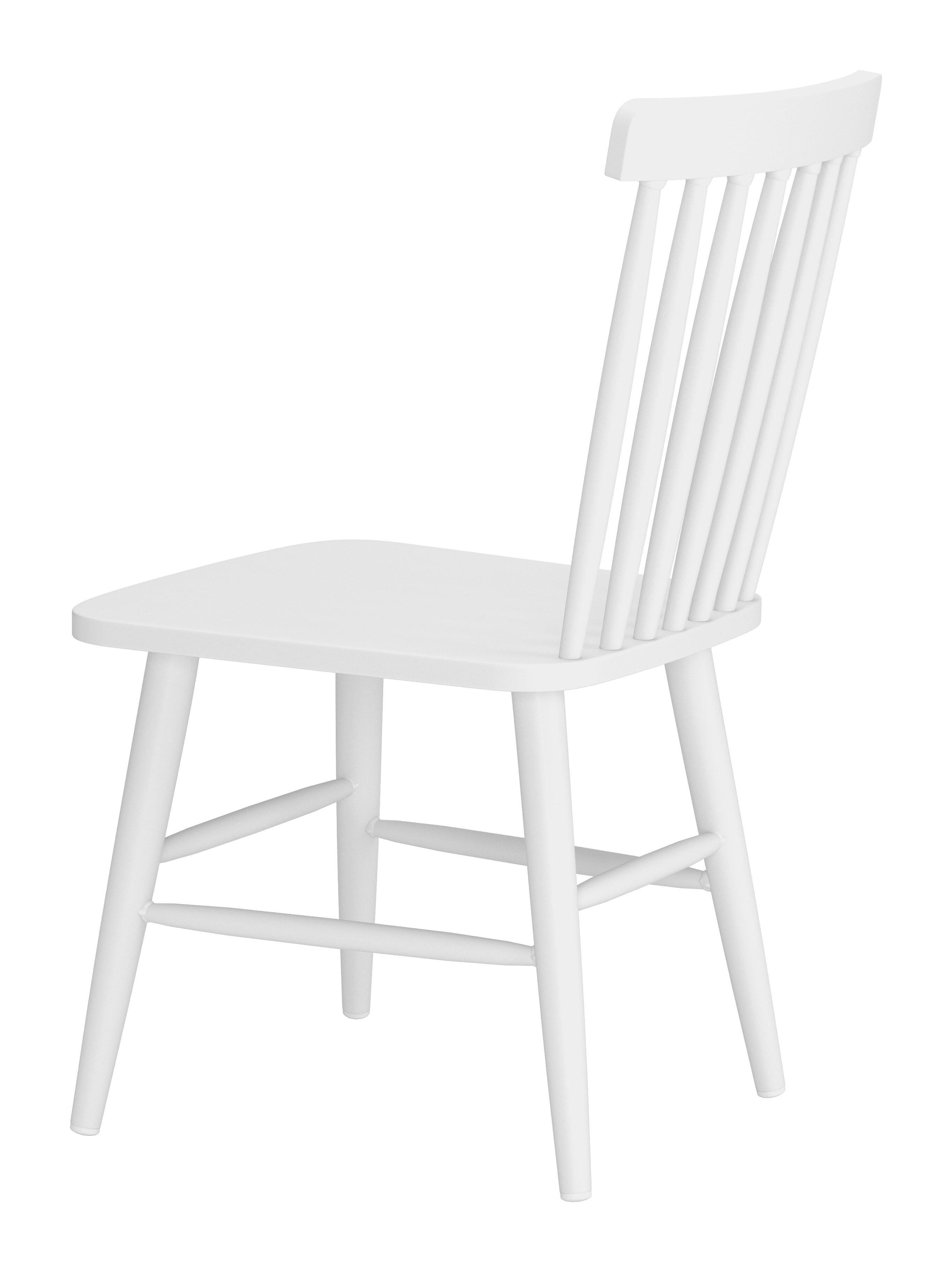 Erika Home ZUO Zeilen Outdoor Dining Chair (Set of 2), White, large