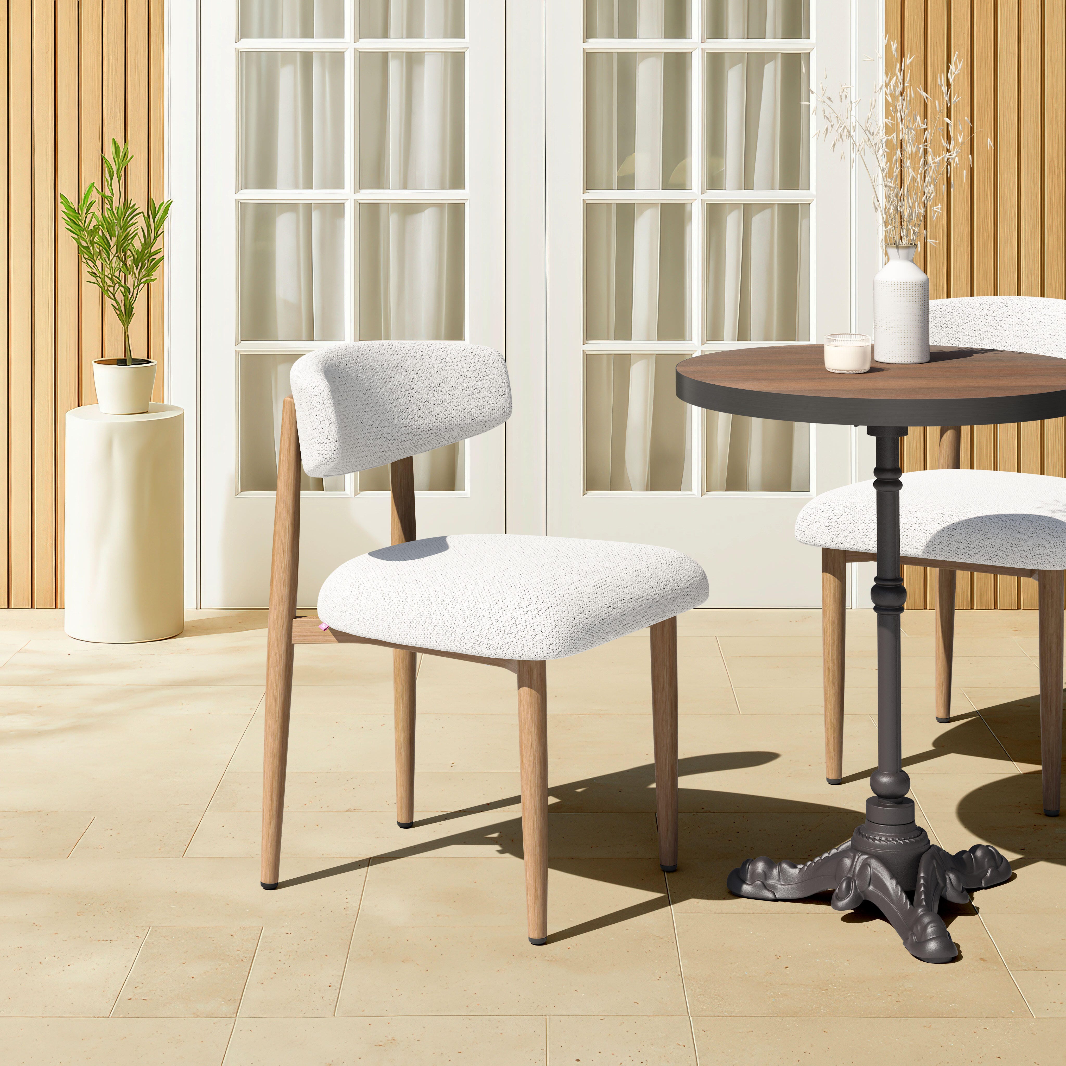 Erika Home ZUO Bege Outdoor Dining Chair, , rollover