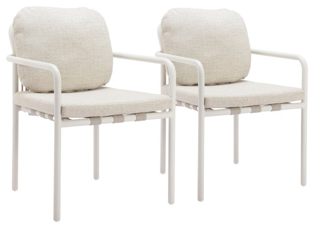 Erika Home ZUO Aite Outdoor Dining Chair (Set of 2)