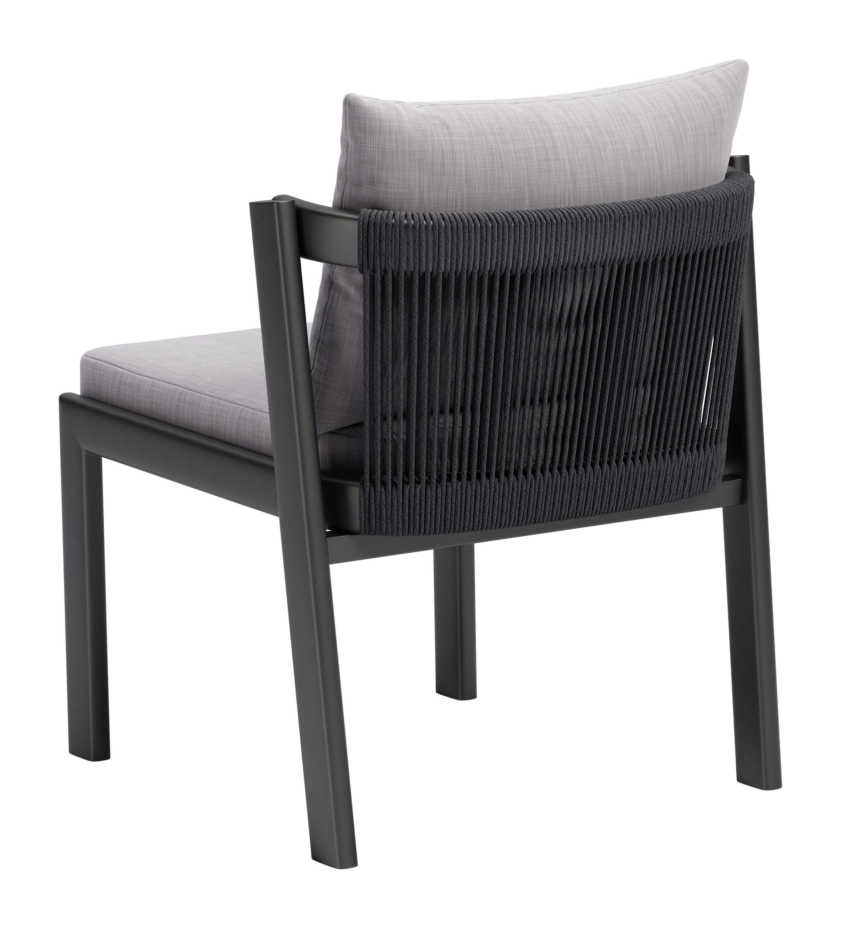 Erika Home ZUO Horizon Outdoor Dining Chair (Set of 2), , large