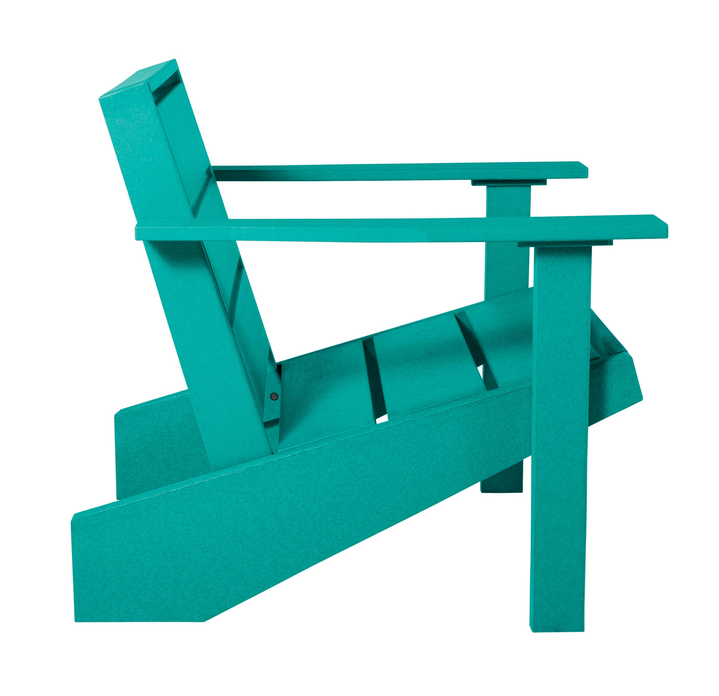 Bahia Verde Haven Outdoor Adirondack Chair, Seaglass Blue, large