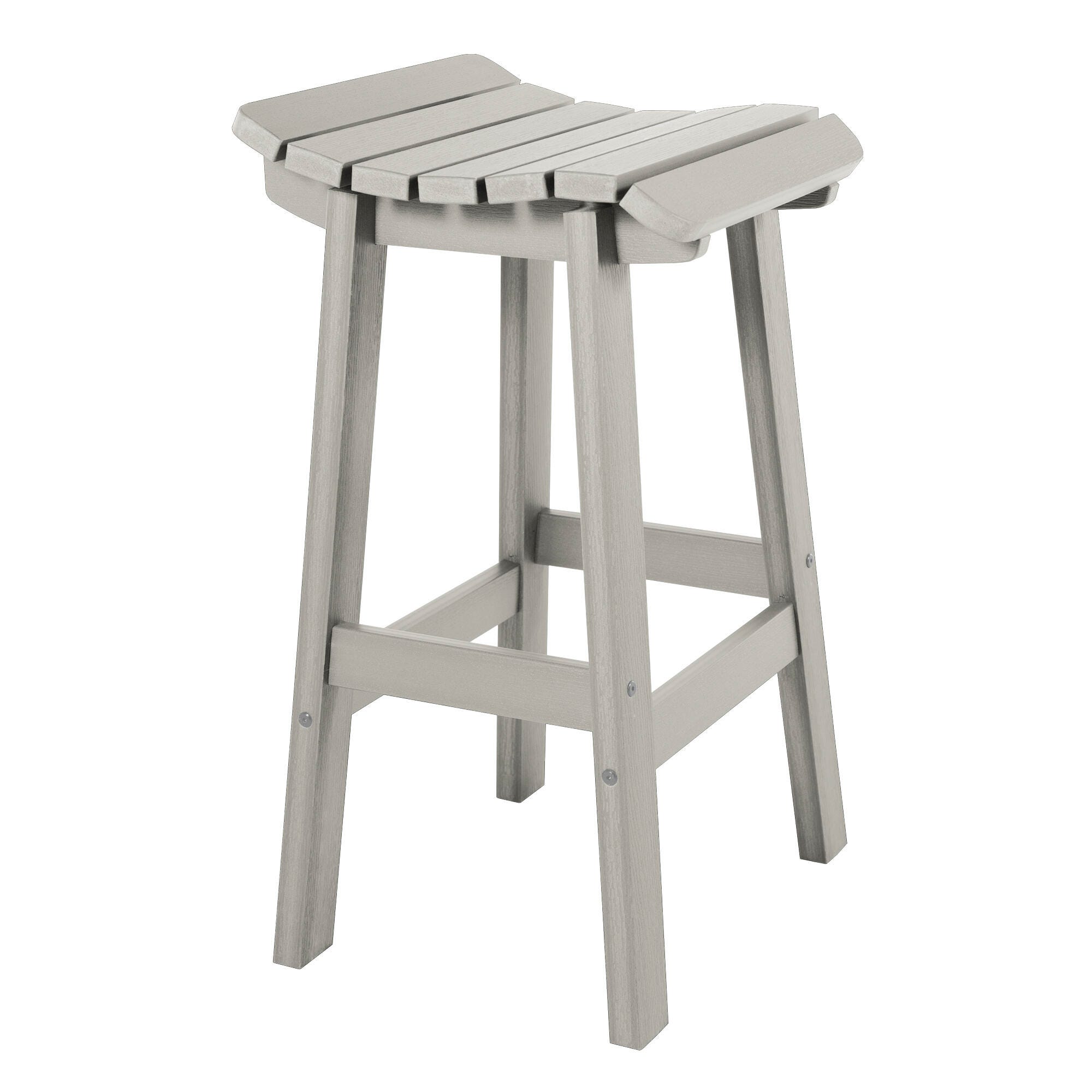 Highwood Summit Outdoor Bar Stool, Harbor Gray, large