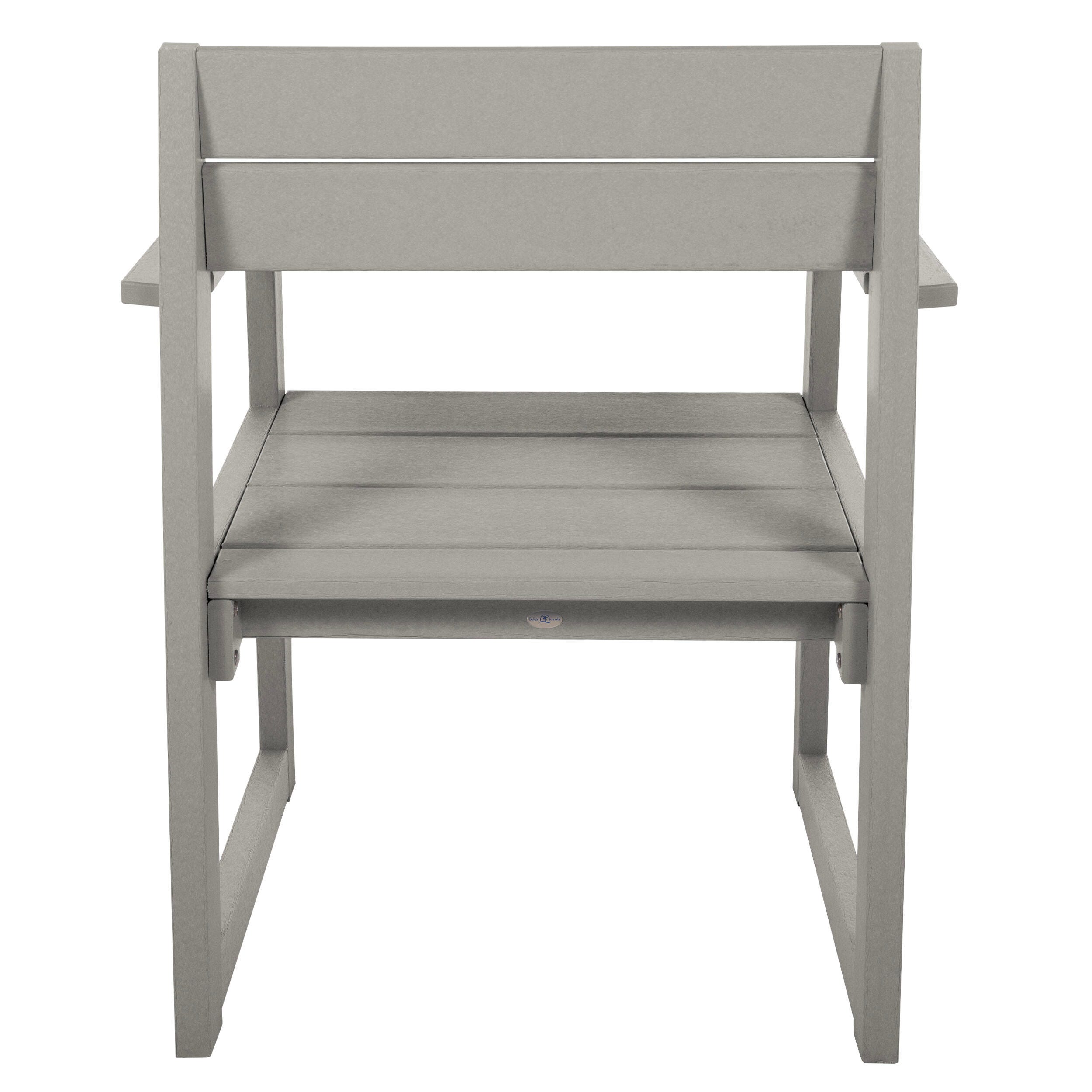 Bahia Verde Haven Outdoor Dining Armchair, Cove Gray, large