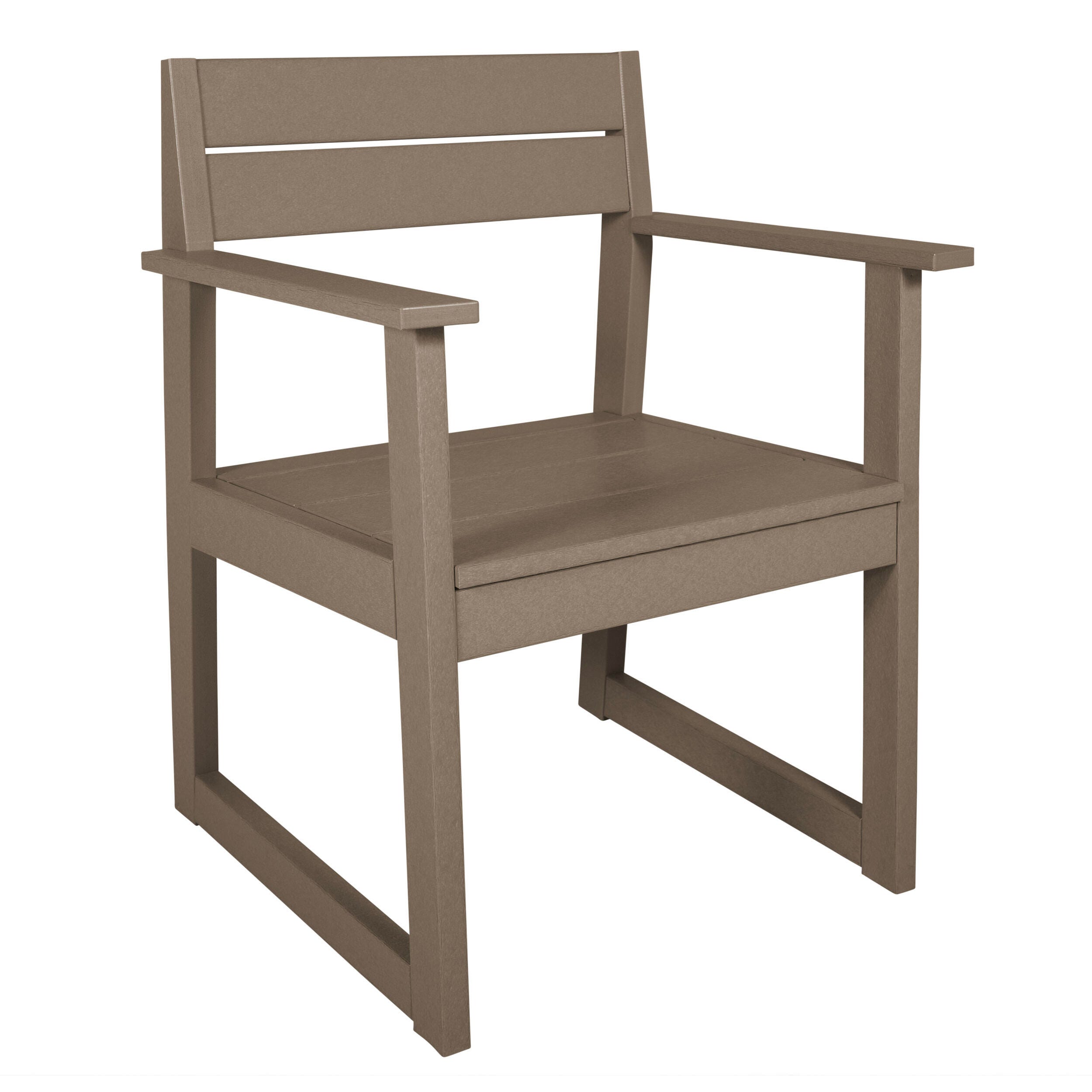 Bahia Verde Haven Outdoor Dining Armchair, Cabana Tan, large