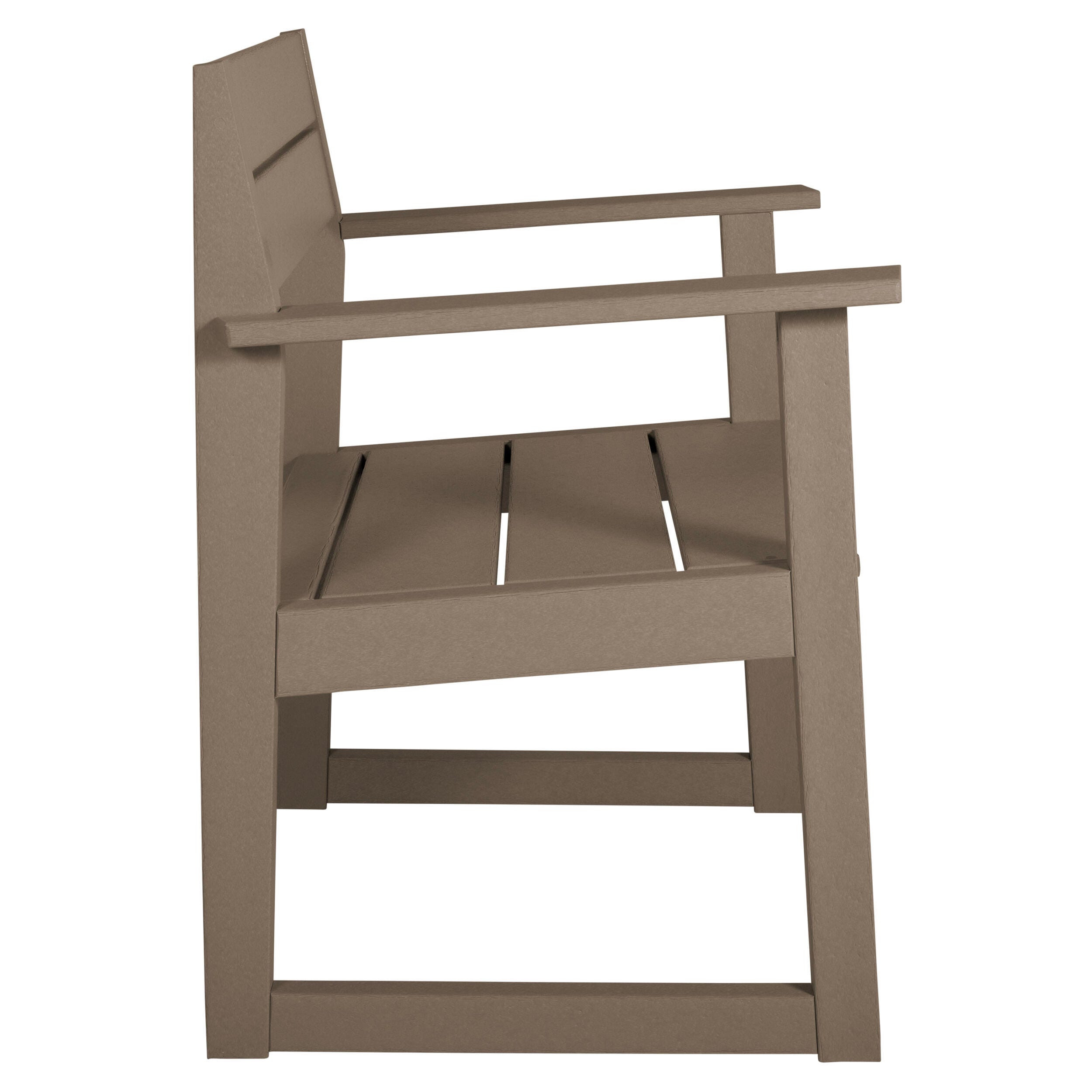 Bahia Verde Haven Outdoor Dining Armchair, Cabana Tan, large