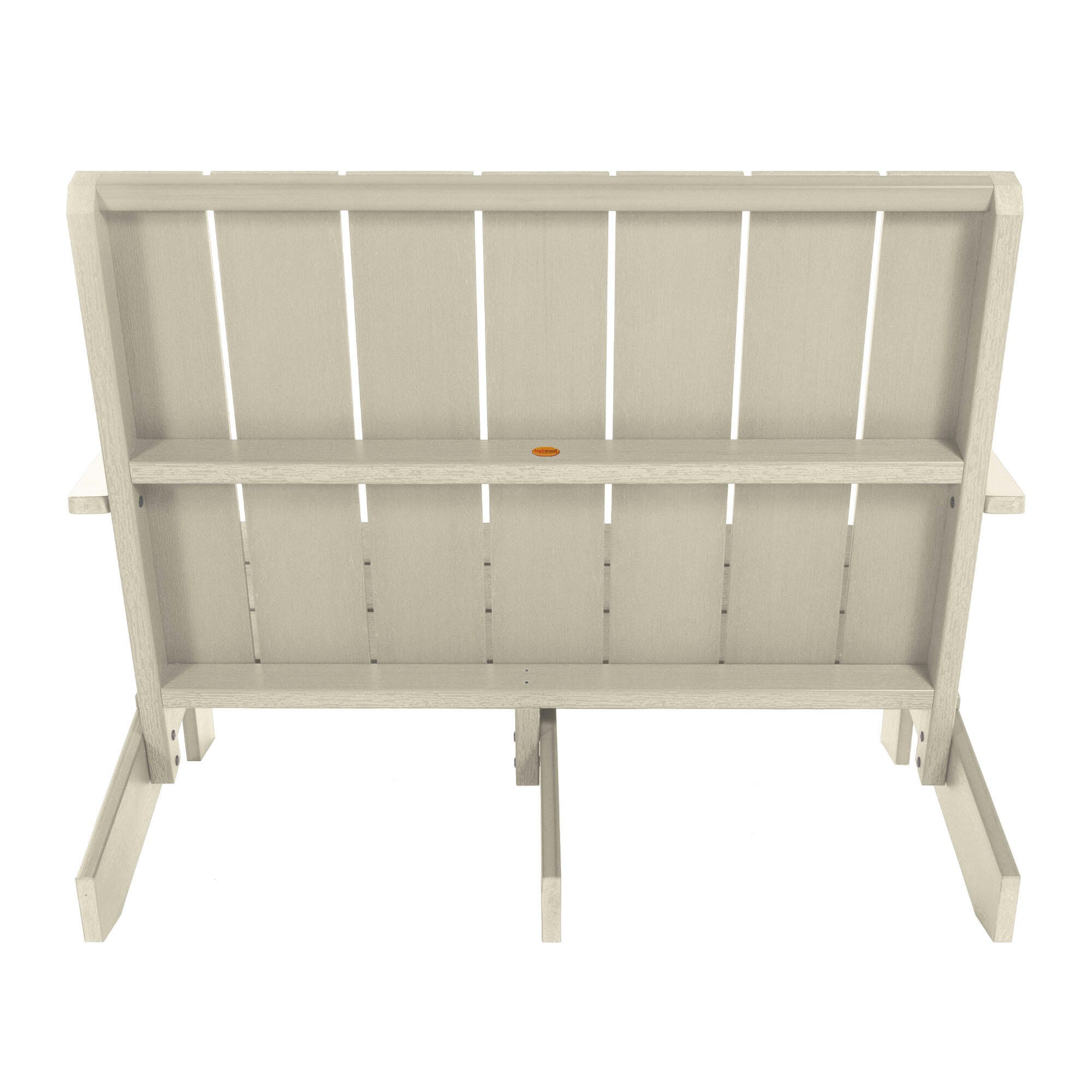 Highwood Italica Outdoor Adirondack Chair, Whitewash, large