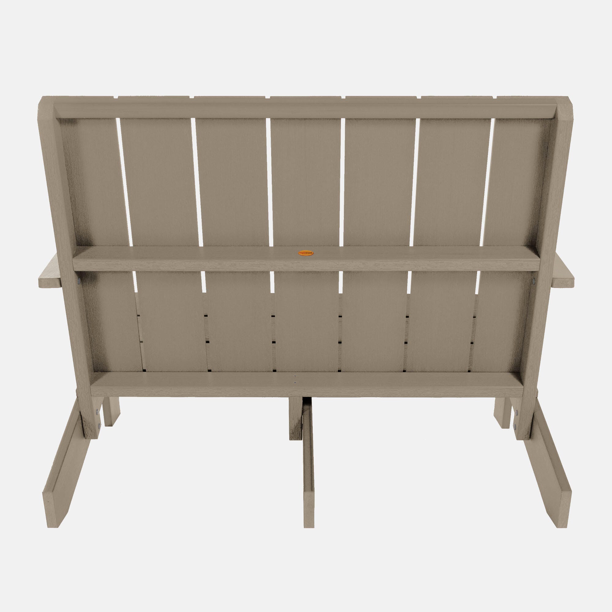 Highwood Italica Outdoor Adirondack Chair, Woodland Brown, large