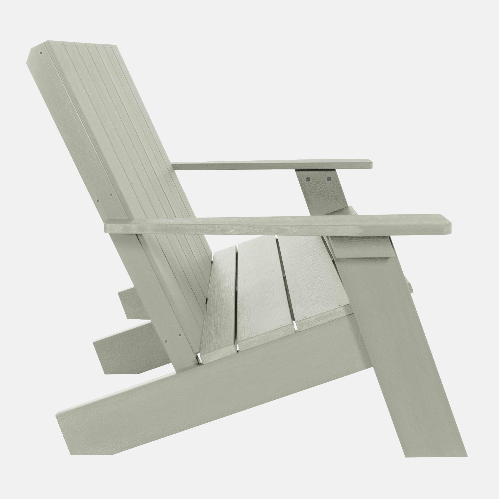 Highwood Italica Outdoor Adirondack Chair, Eucalyptus, large