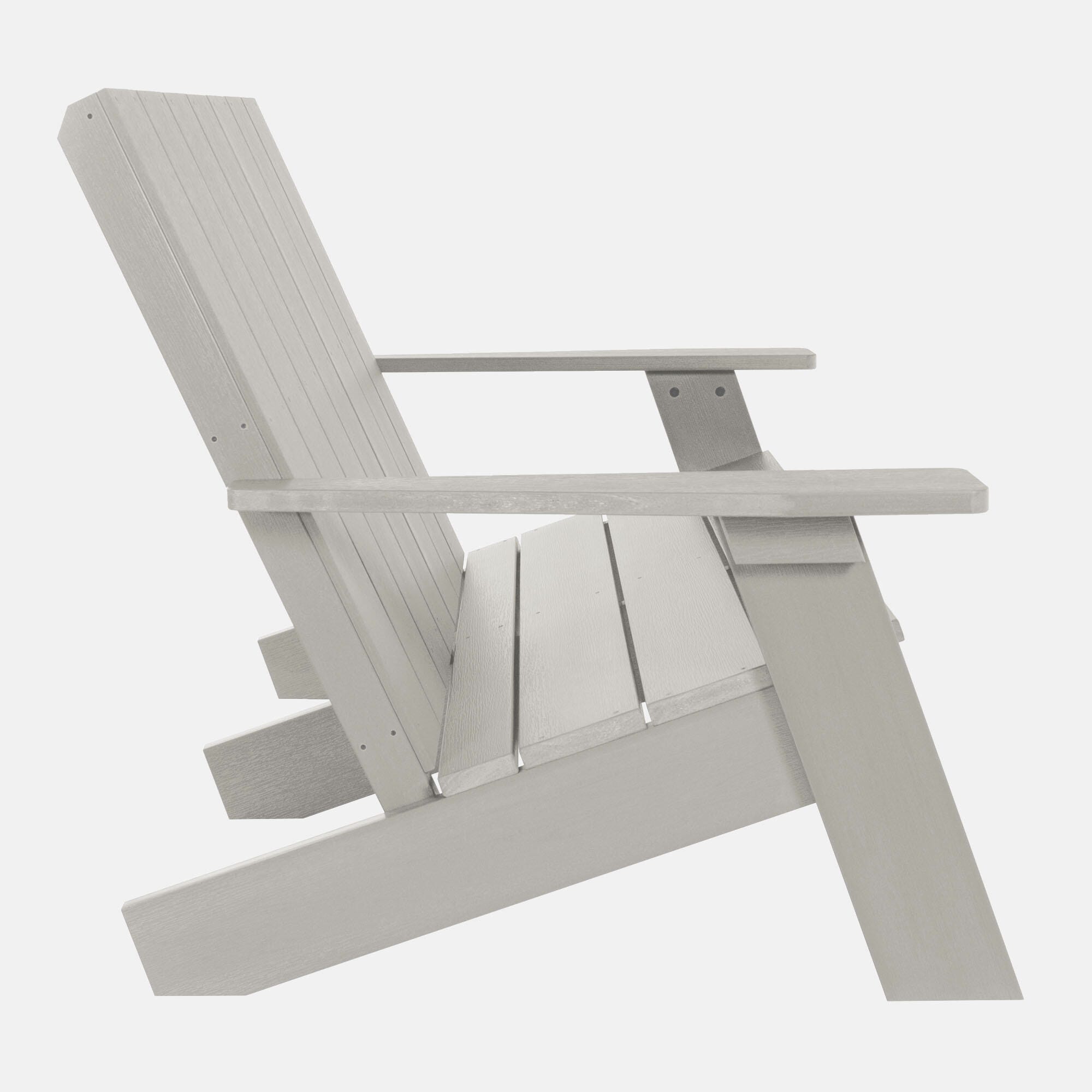 Highwood Italica Outdoor Adirondack Chair, Harbor Gray, large