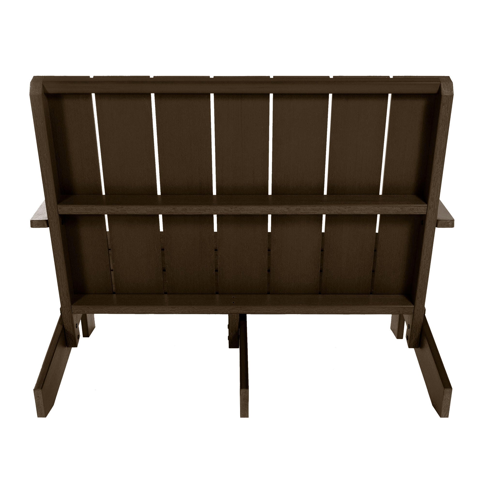 Highwood Italica Outdoor Adirondack Chair, Weathered Acorn, large
