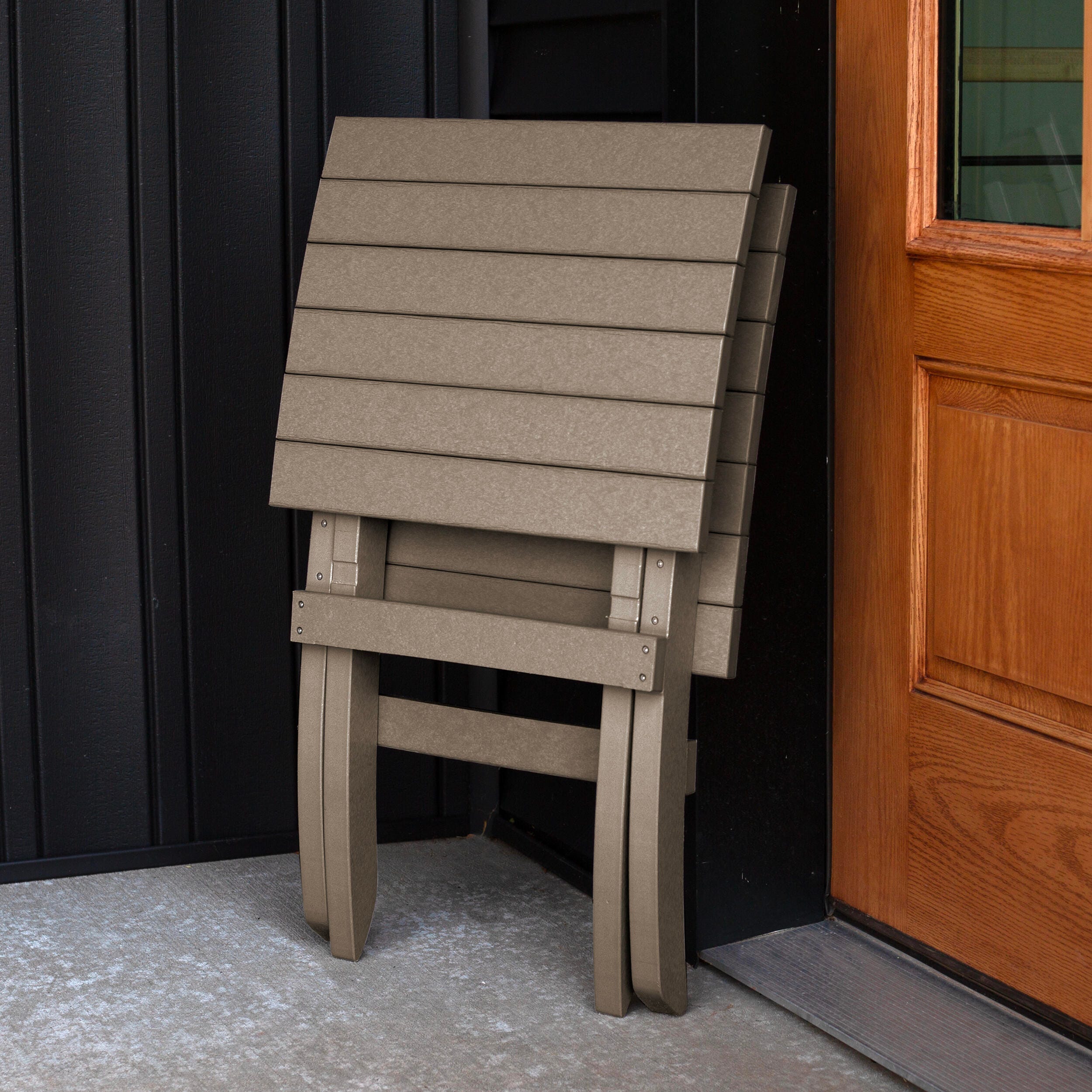 Bahia Verde Haven Outdoor Side Chair, Cabana Tan, large