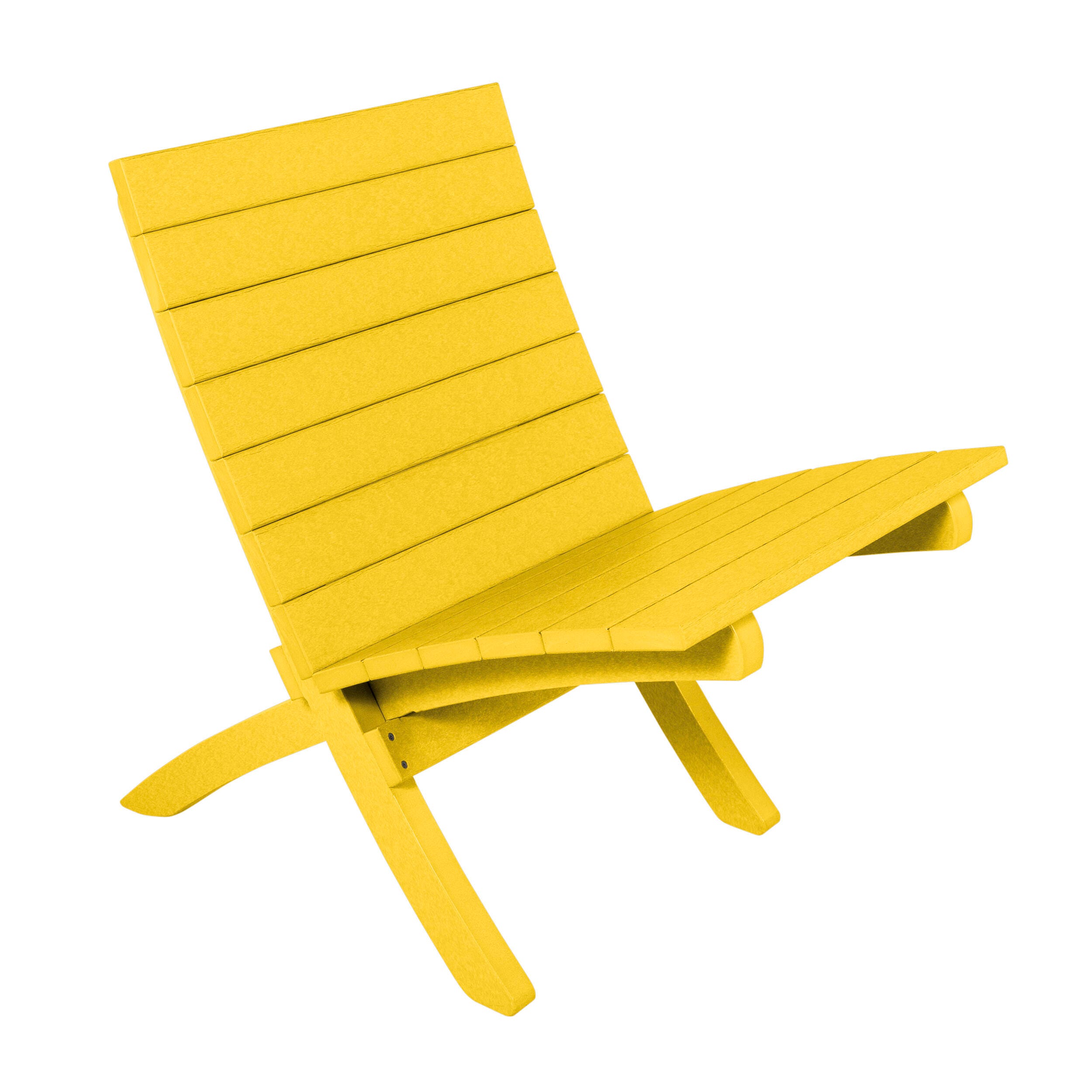 Bahia Verde Haven Outdoor Side Chair, Sunbeam Yellow, large