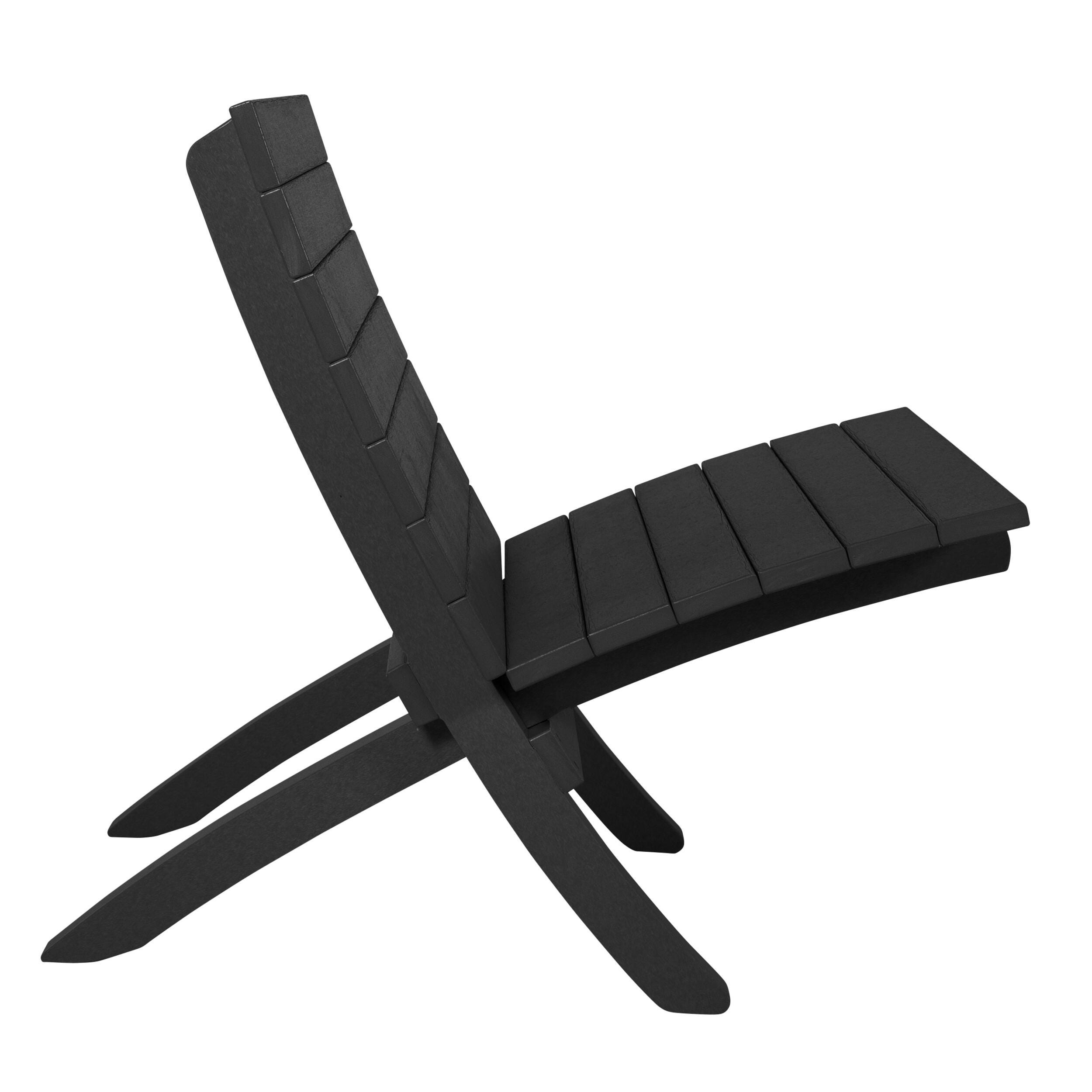 Bahia Verde Haven Outdoor Side Chair, Black Sand, large