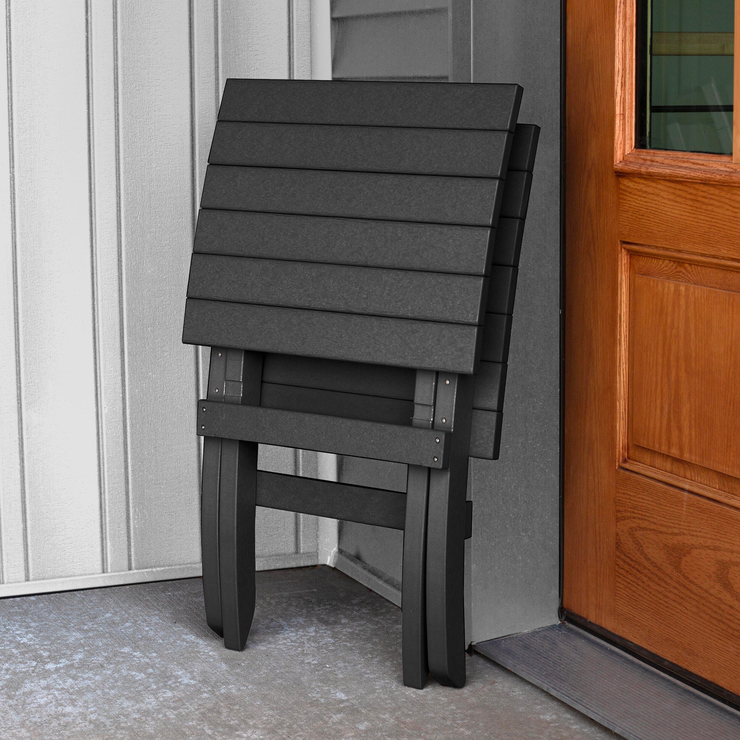 Bahia Verde Haven Outdoor Side Chair, Black Sand, large