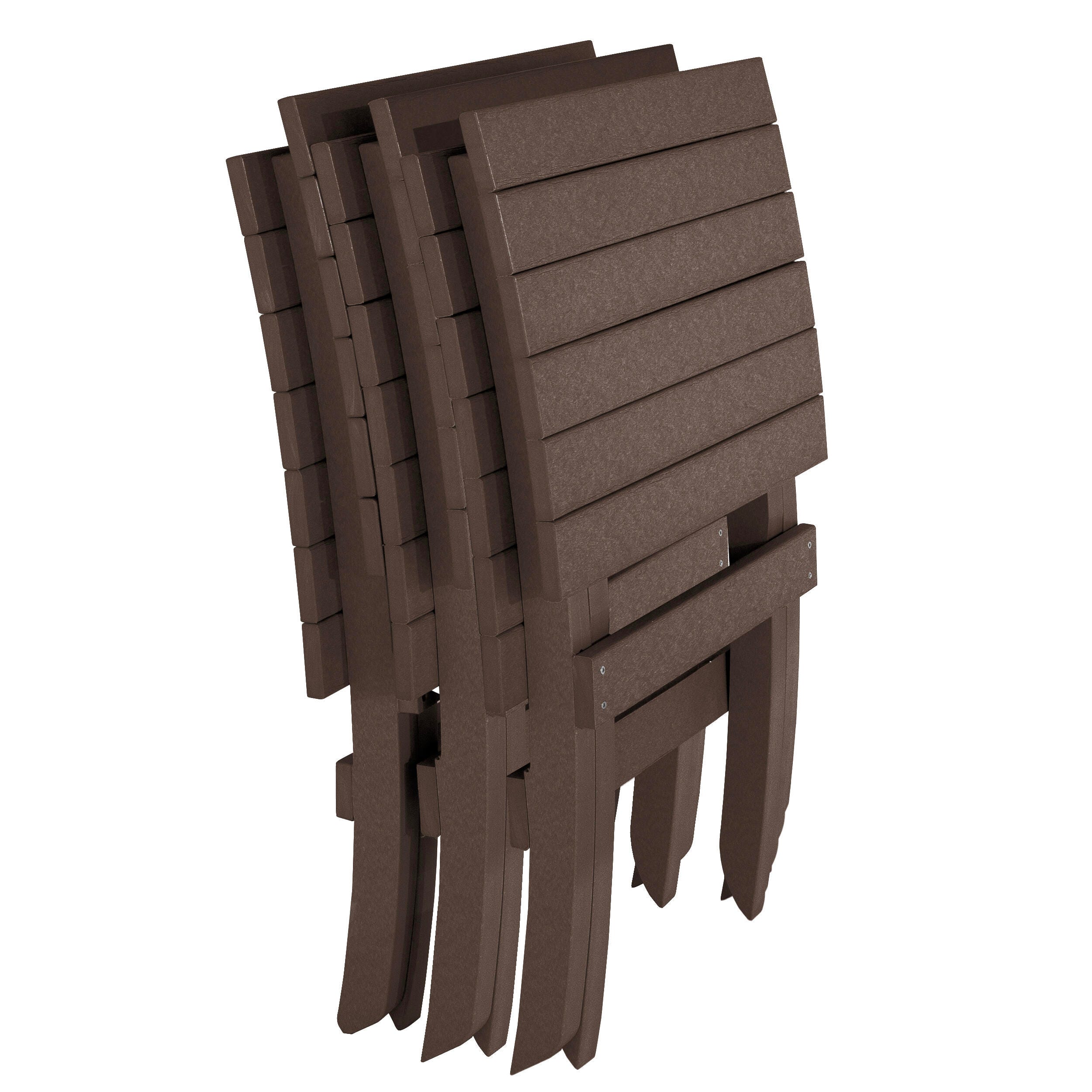 Bahia Verde Haven Outdoor Side Chair, Mangrove Brown, large