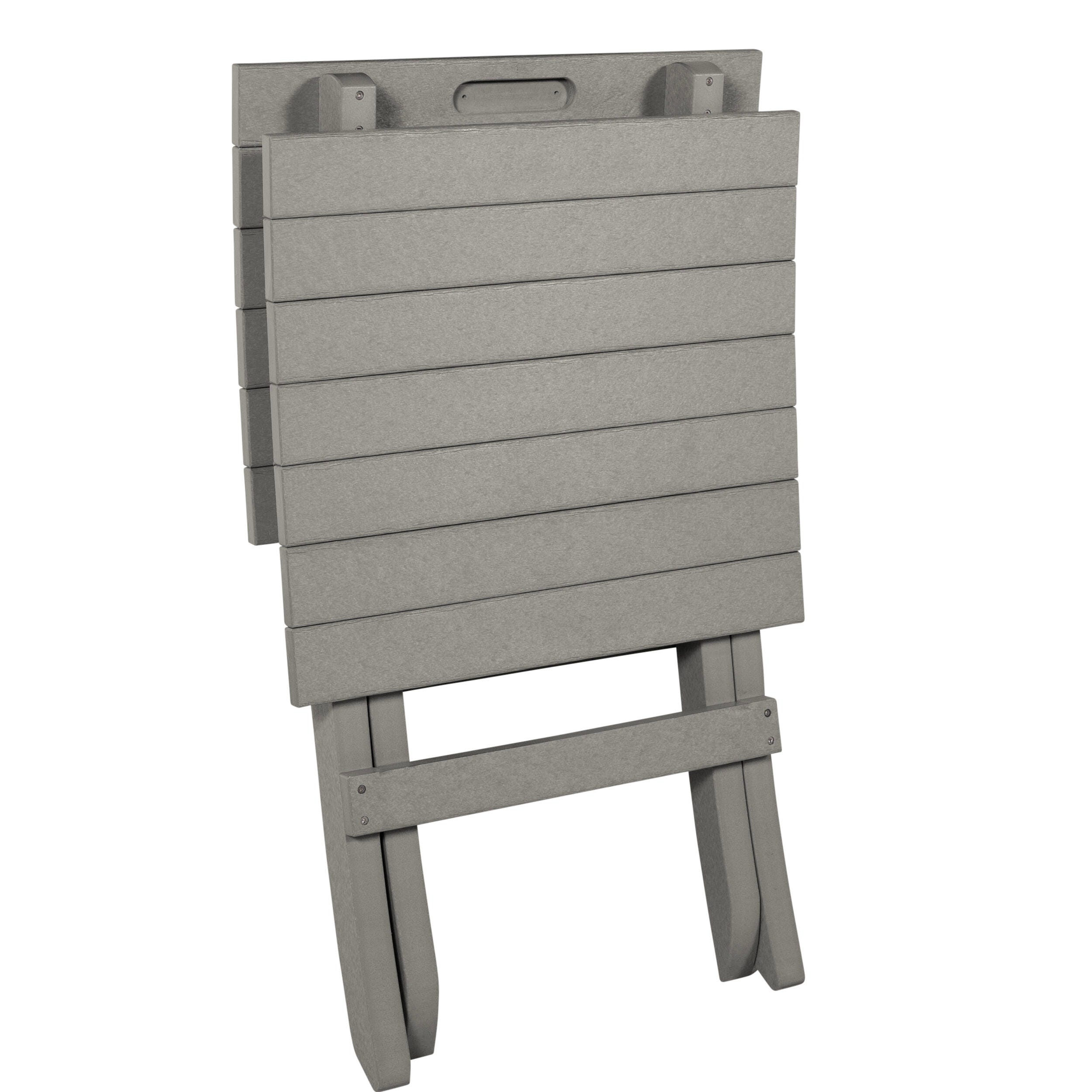 Bahia Verde Haven Outdoor Side Chair, Cove Gray, large