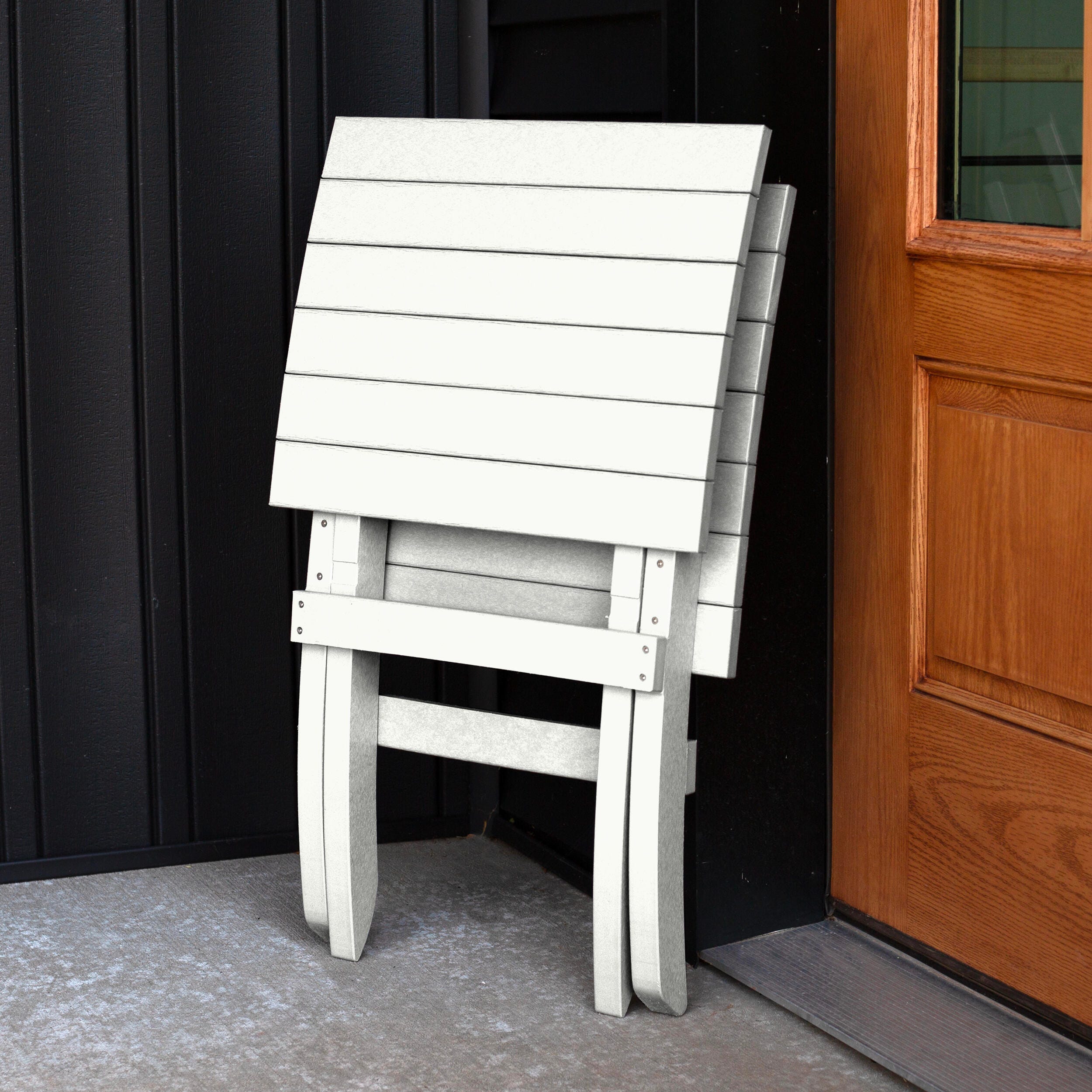 Bahia Verde Haven Outdoor Side Chair, Coconut White, large