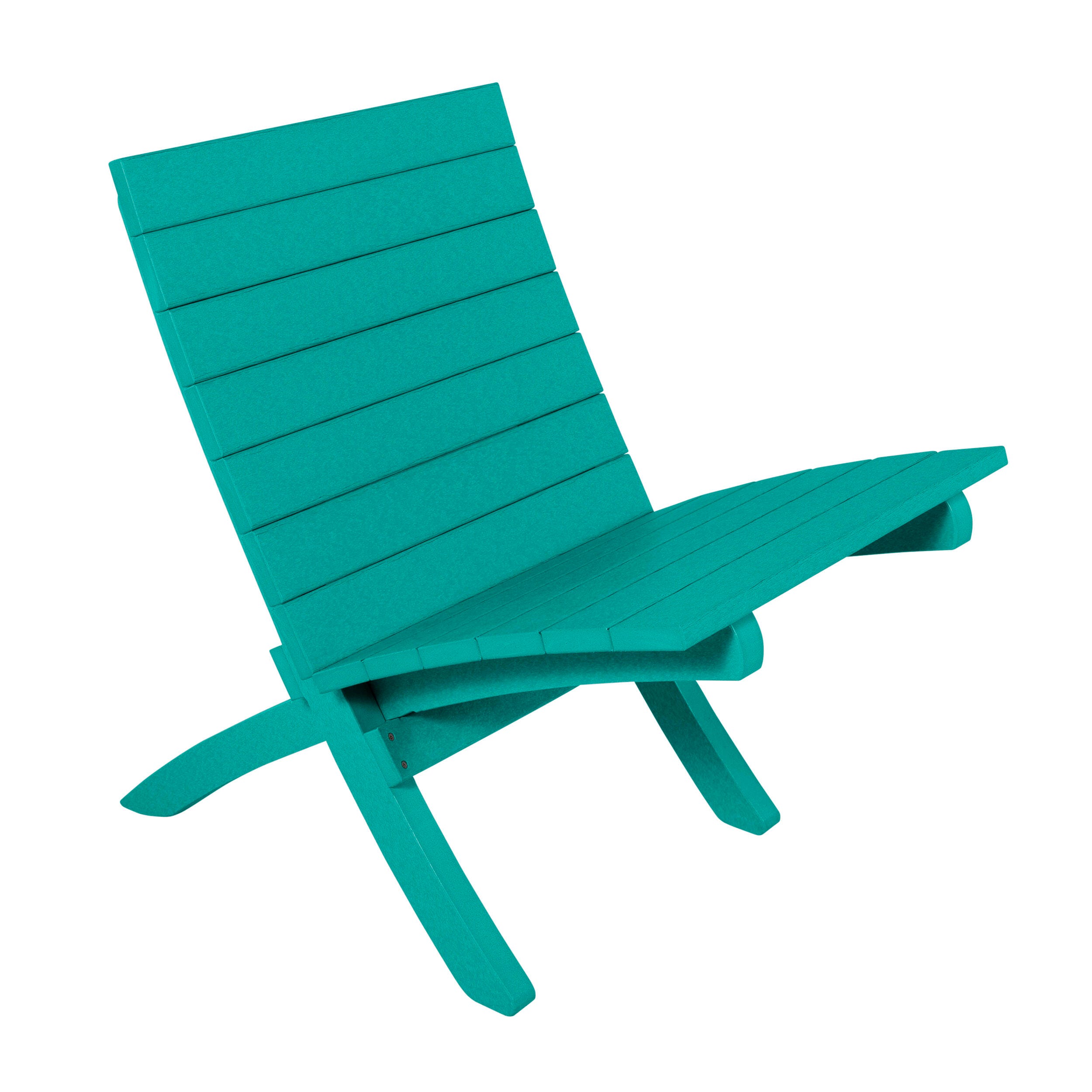 Bahia Verde Haven Outdoor Side Chair, Seaglass Blue, large