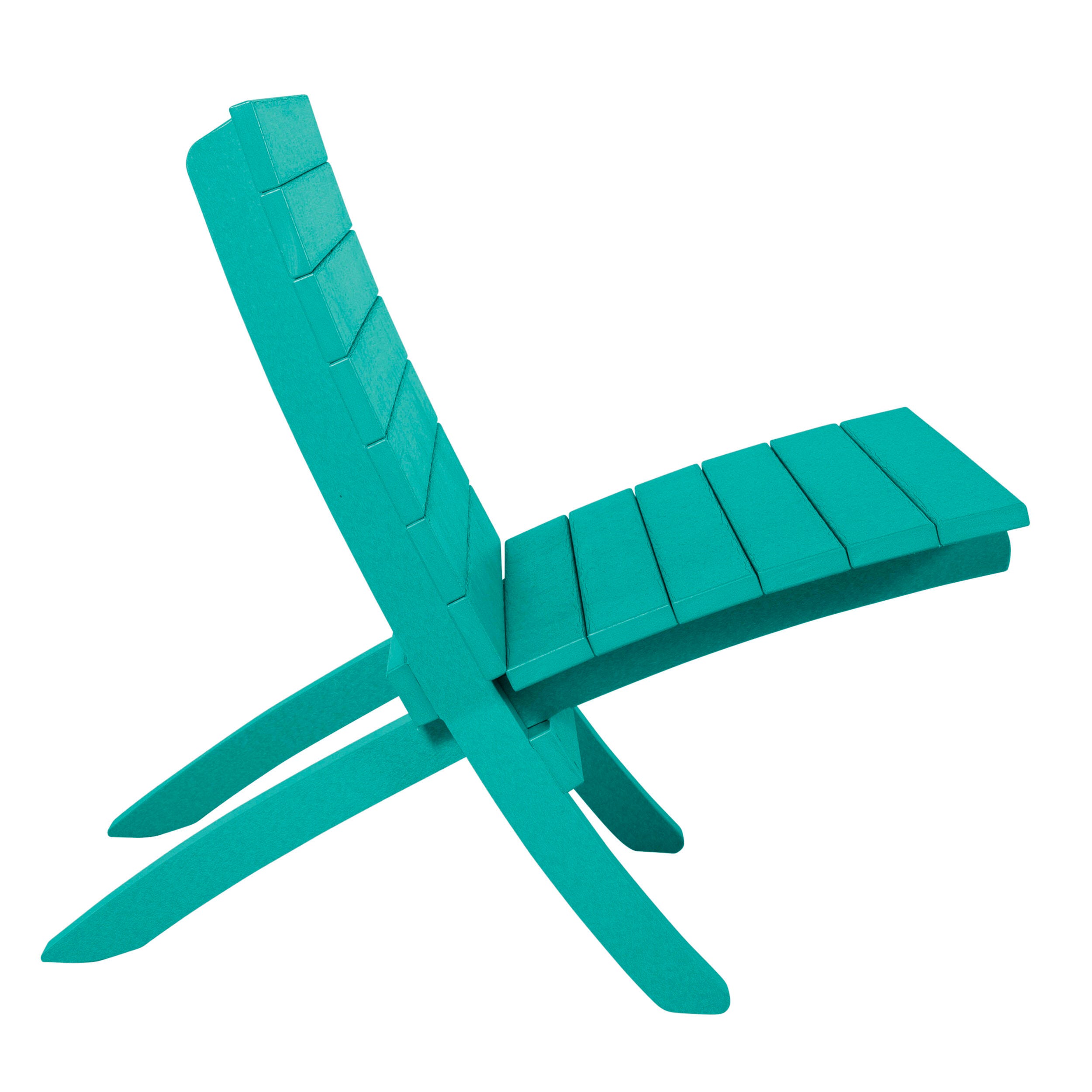 Bahia Verde Haven Outdoor Side Chair, Seaglass Blue, large