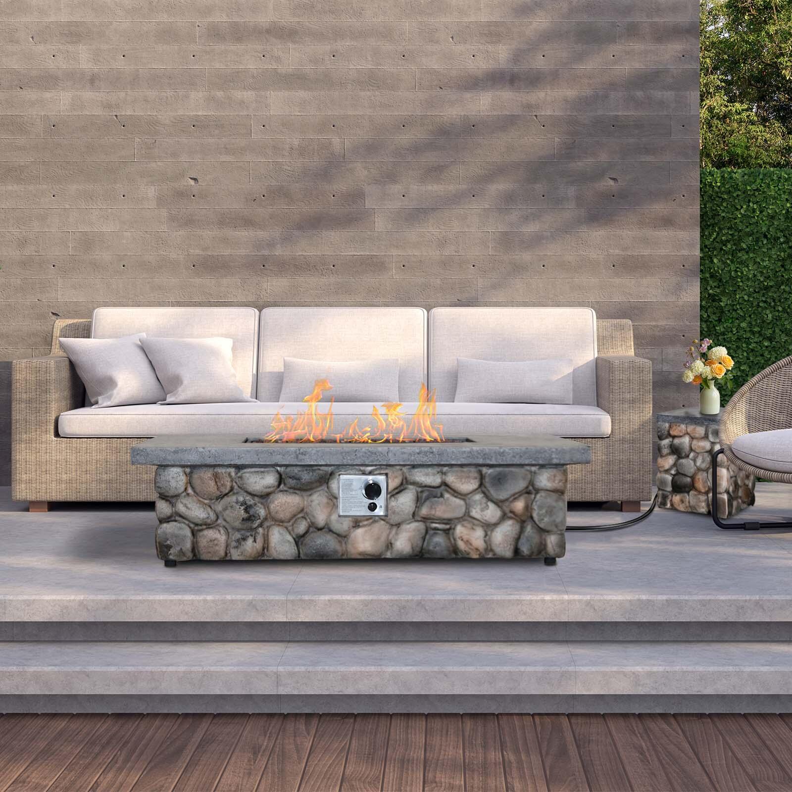 Afterglow Outdoor Firepit, , large