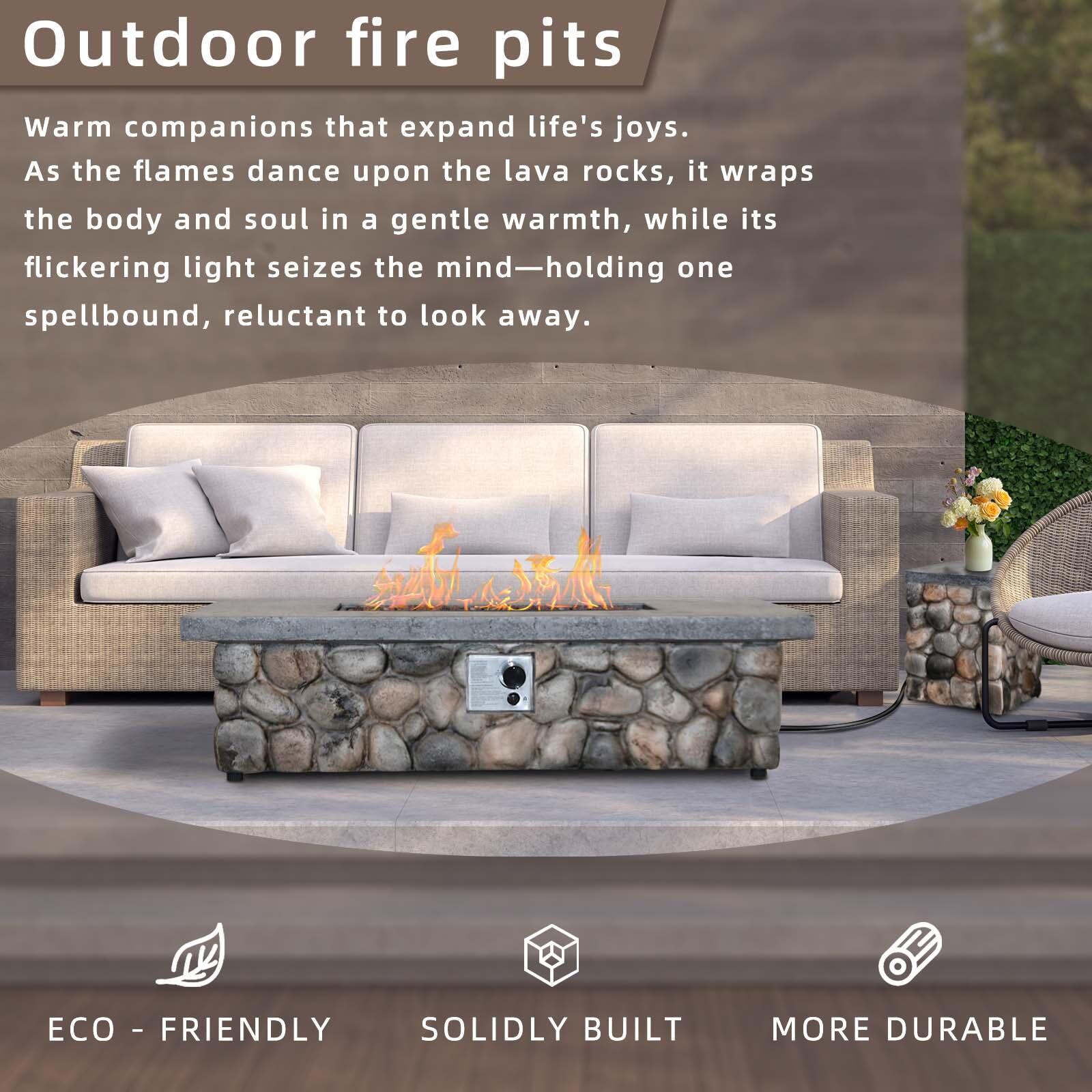 Afterglow Outdoor Firepit, , large