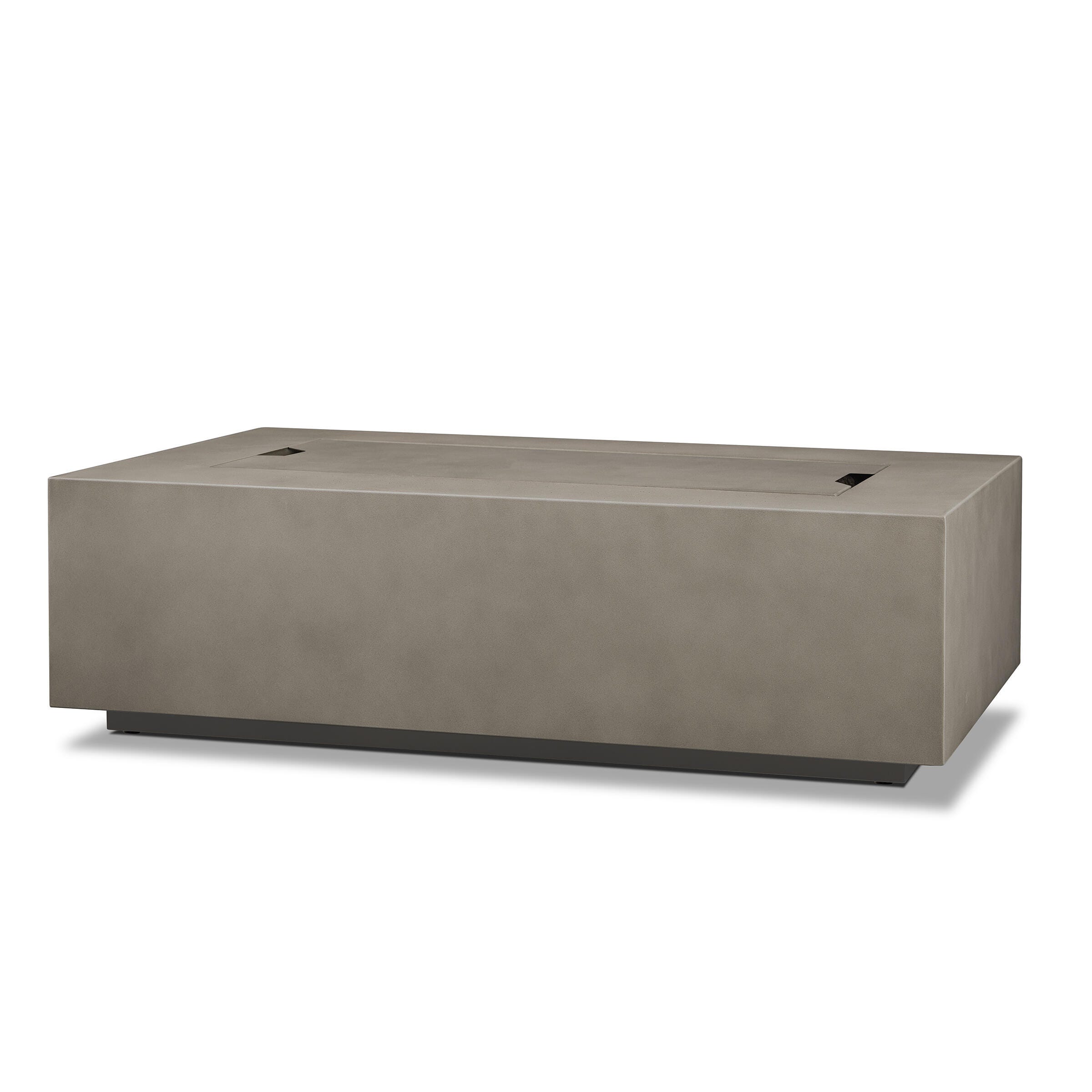 Real Flame Aegean Outdoor Fire Pit Table, Mist Gray, large