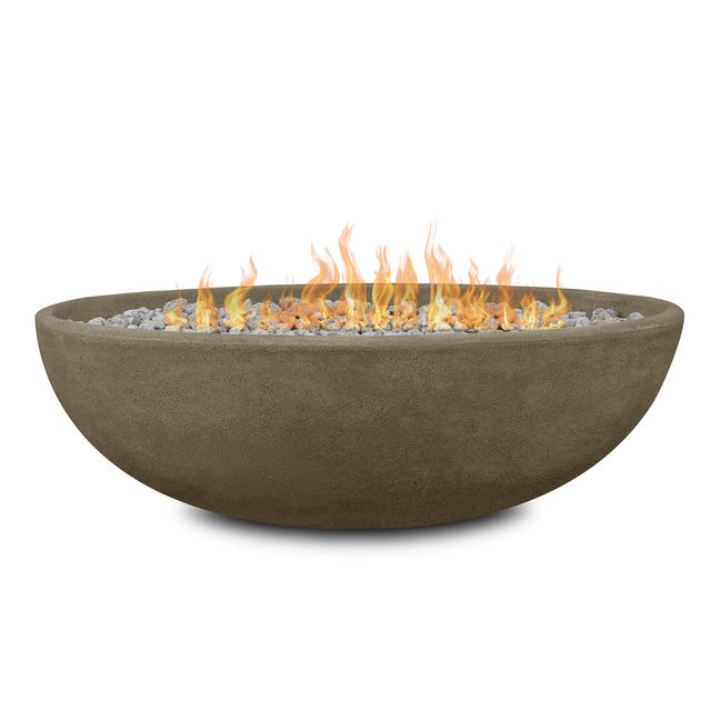 Real Flame Riverside Outdoor Oval Fire Pit Bowl