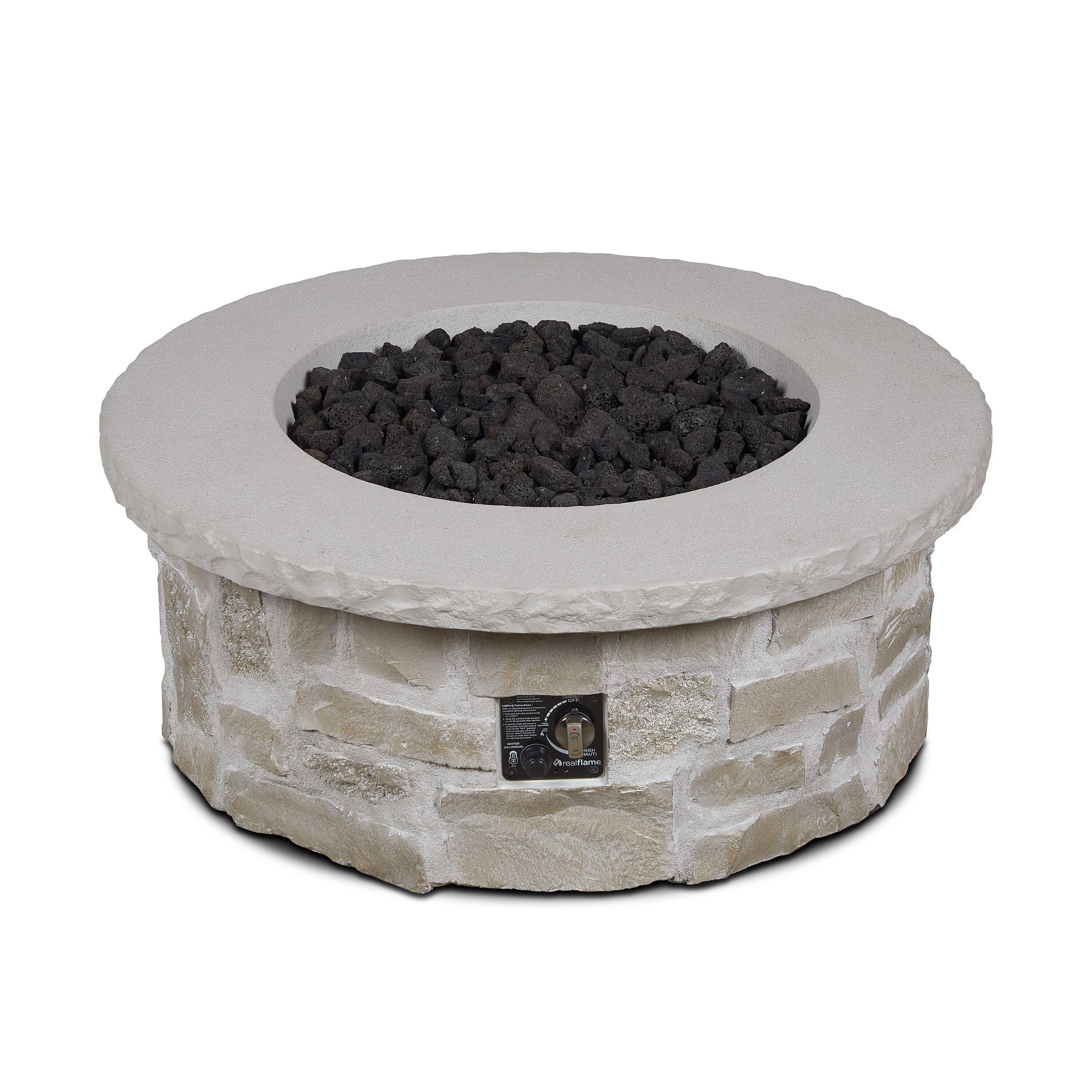 Real Flame Scottsdale Outdoor Fire Pit Table, , large