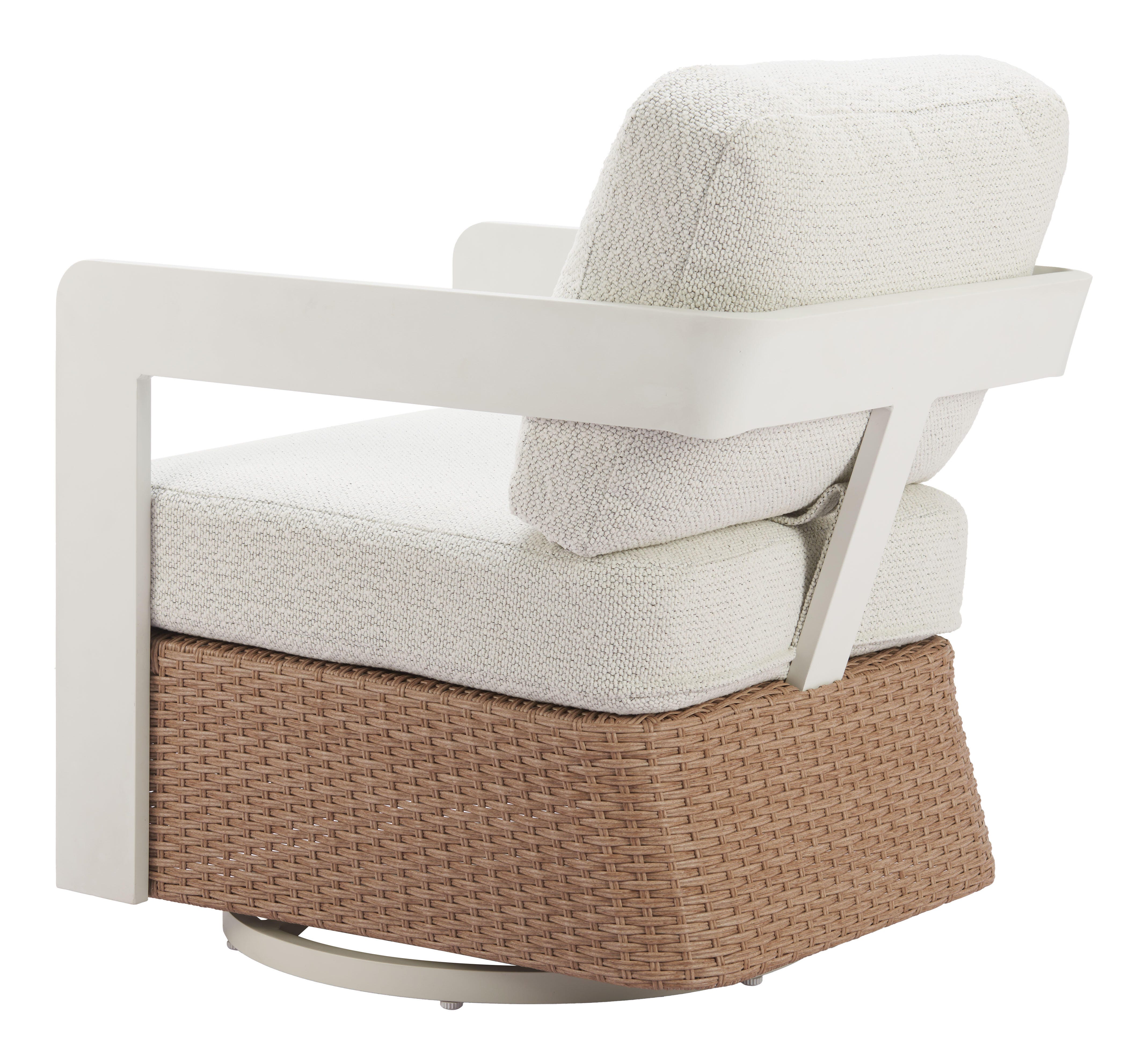 ZUO Gelo Outdoor Swivel Chair, , large