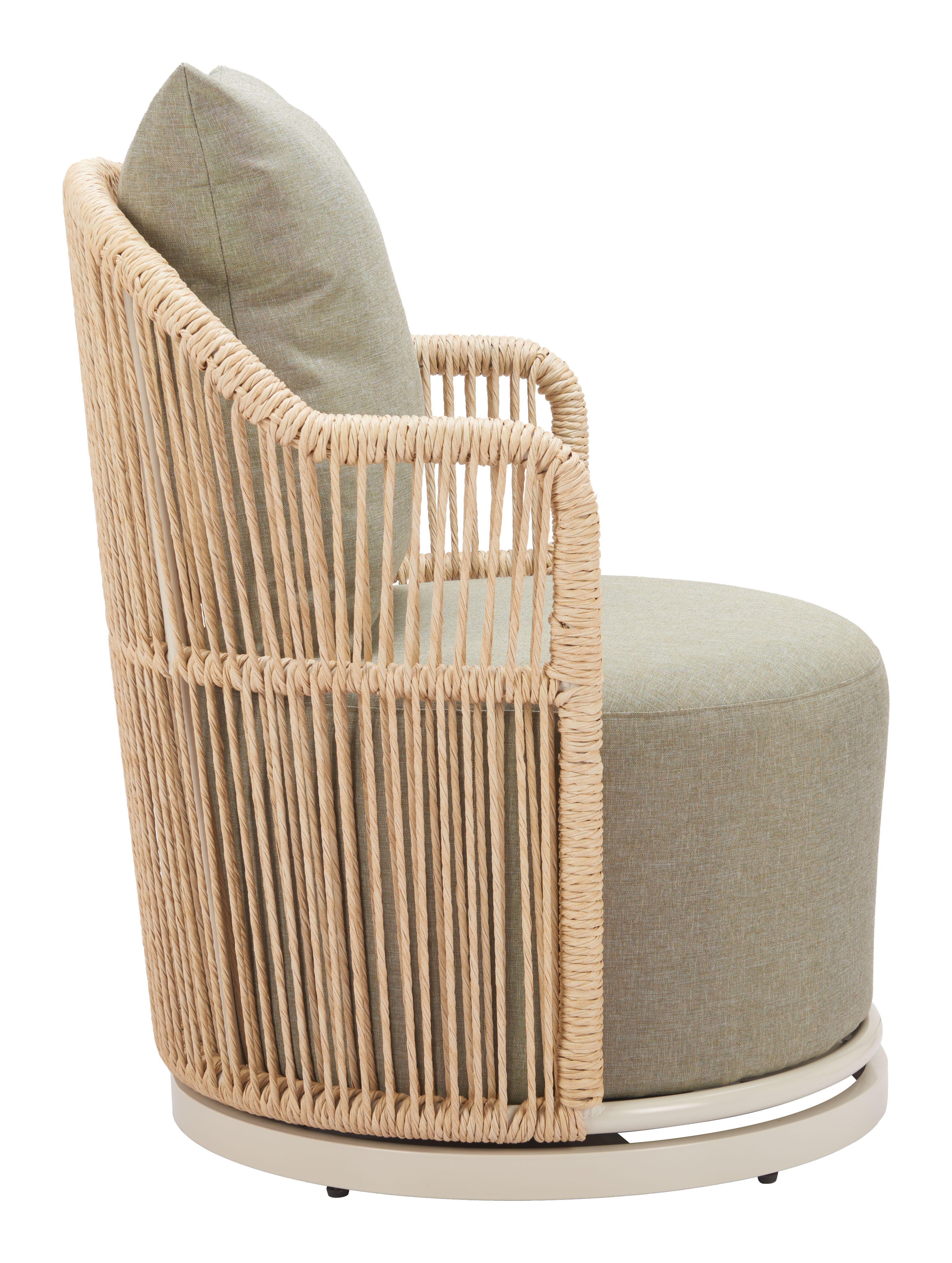ZUO Lanai Outdoor Swivel Chair, , large