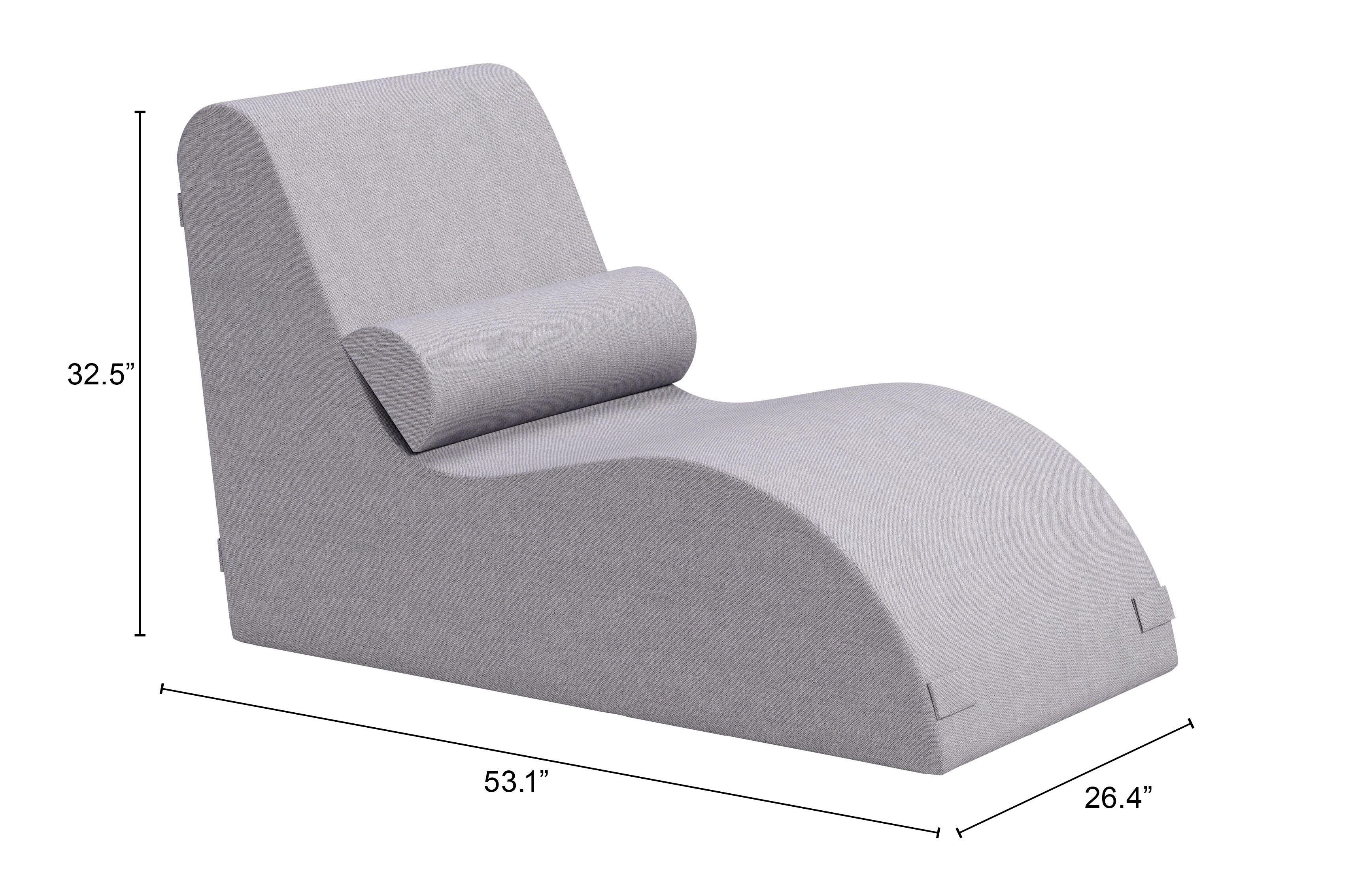 ZUO Luanda Outdoor Lounge Chaise, , large