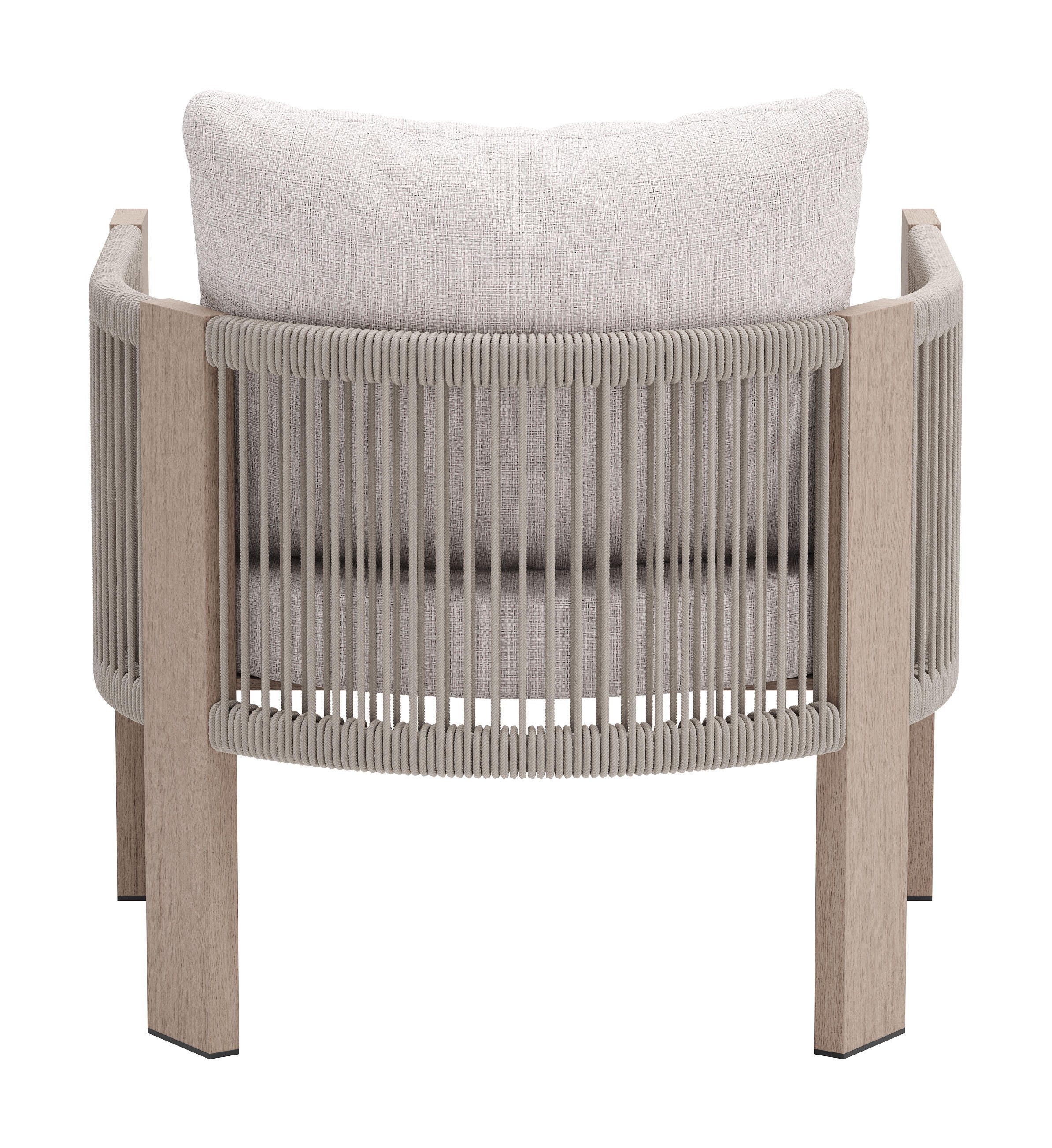 ZUO Rebel Outdoor Lounge Chair, , large