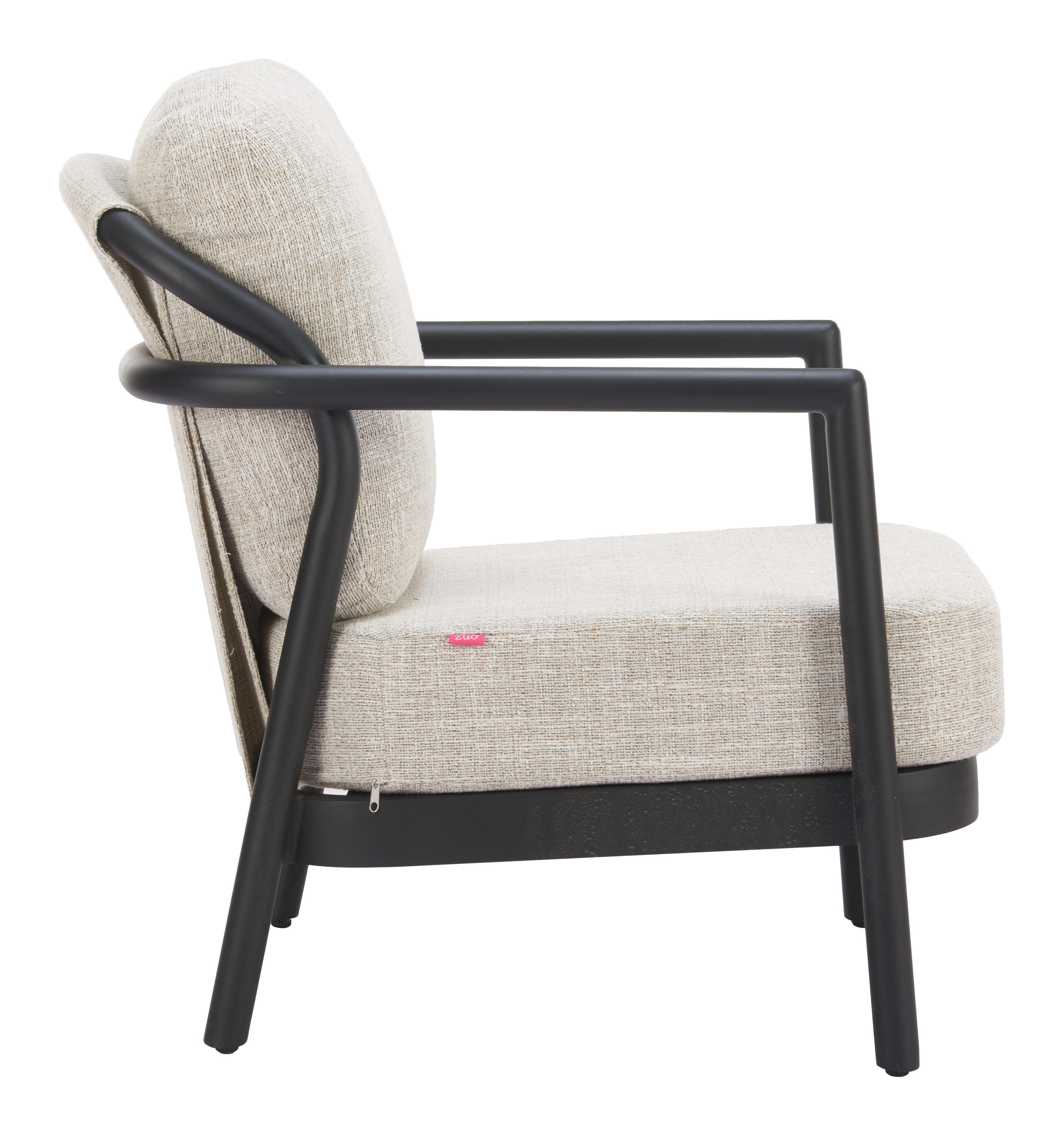 ZUO Rein Outdoor Lounge Chair, , large