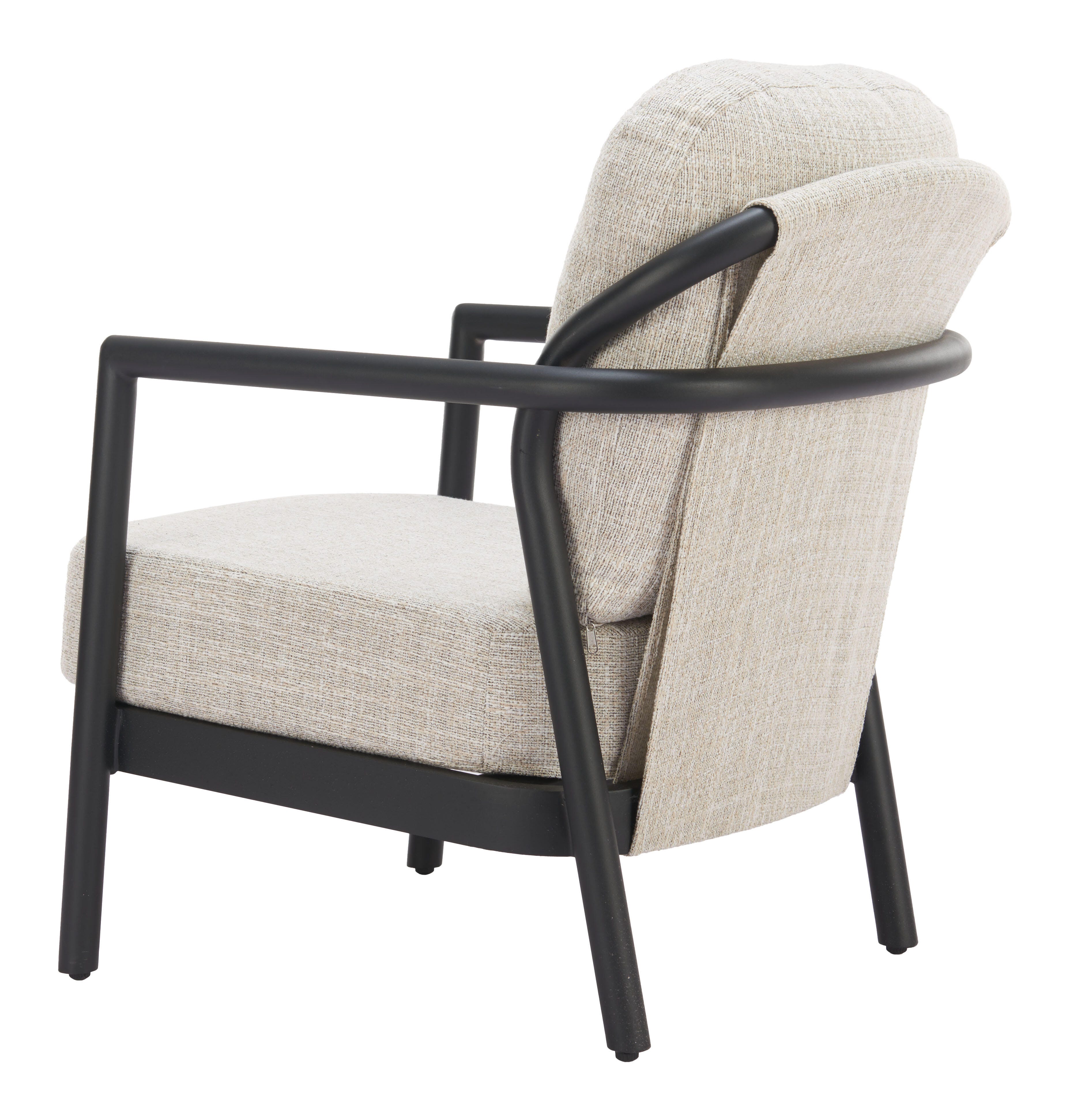 ZUO Rein Outdoor Lounge Chair, , large
