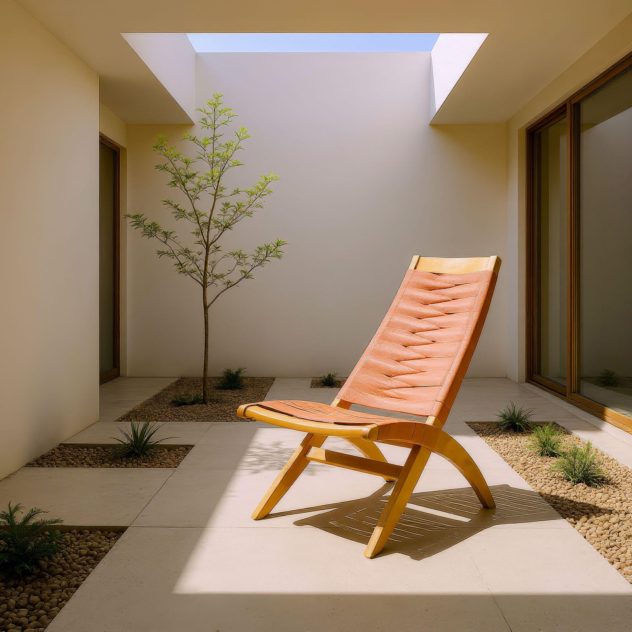 ZUO Rova Outdoor Lounge Chair, , large