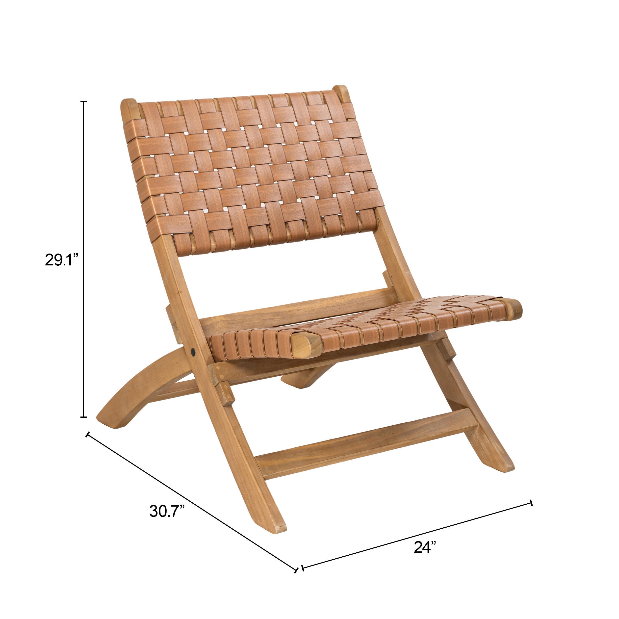 ZUO Sunflare Outdoor Lounge Chair, , large