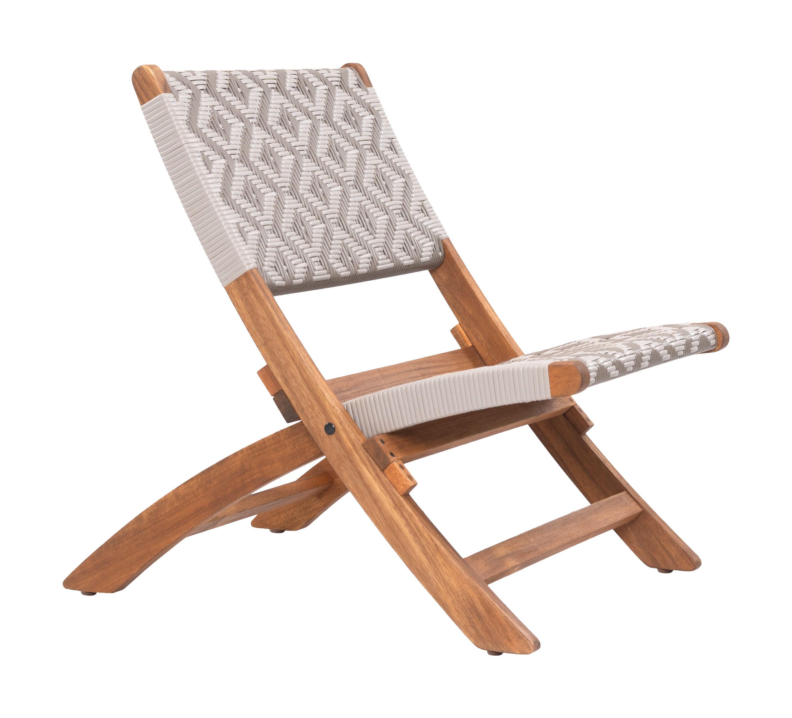 ZUO Tide Outdoor Lounge Chair, , large