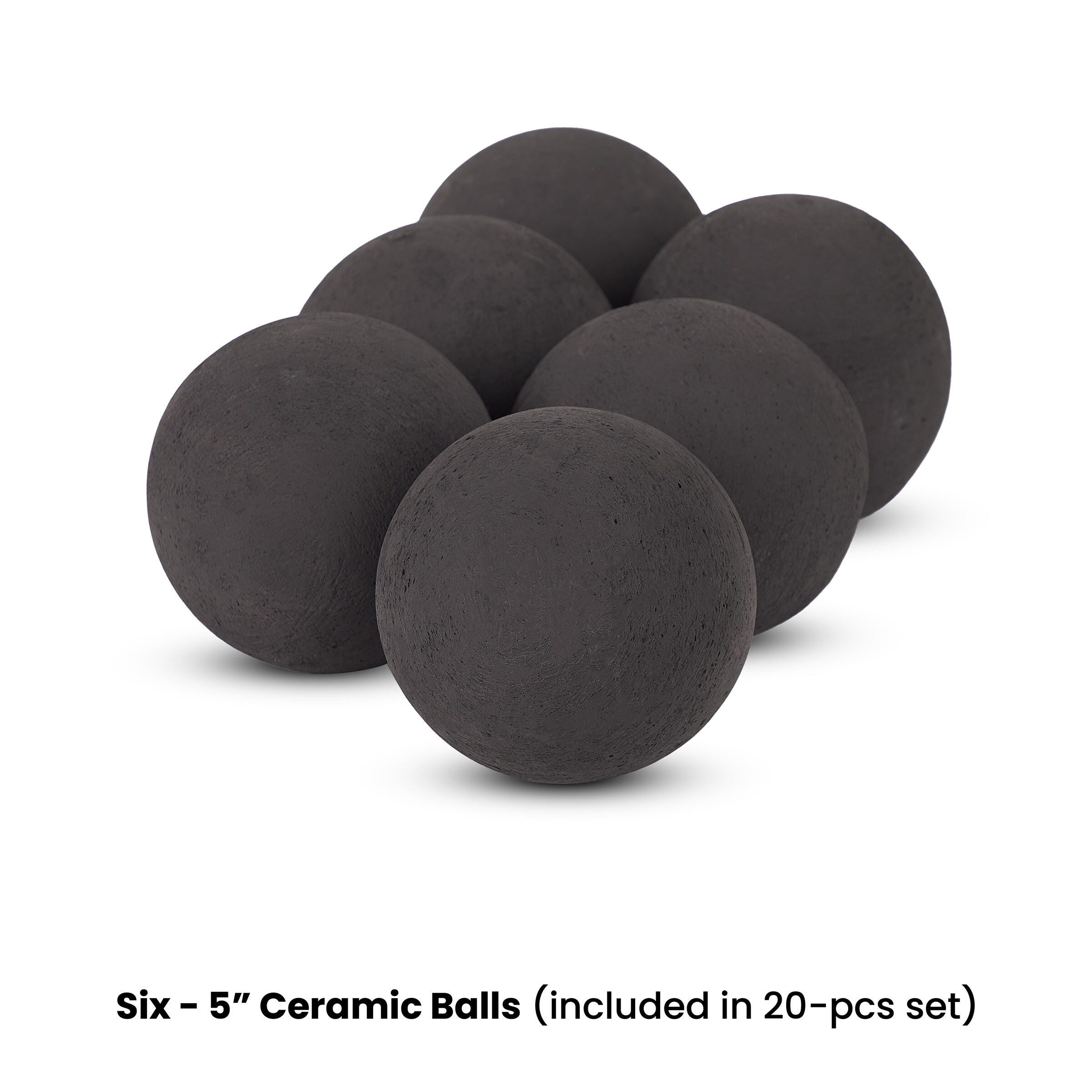 Real Flame Outdoor Fire Pit Sphere Set, , large