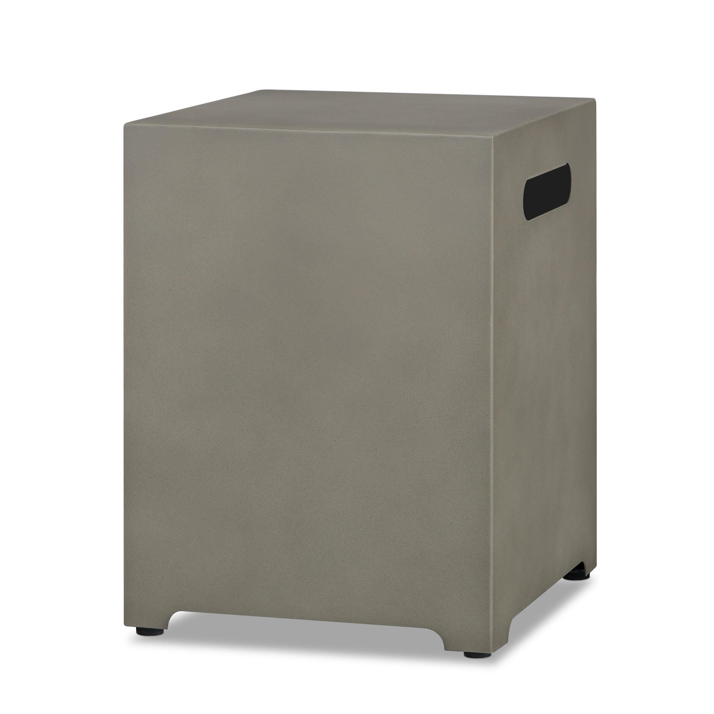 Real Flame Outdoor 20 lb Propane Tank Cover, Mist Gray, large