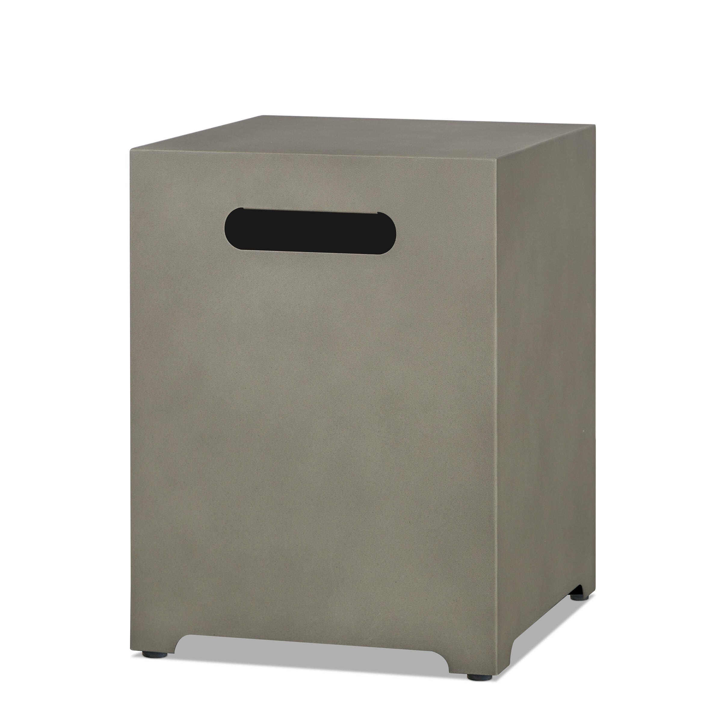 Real Flame Outdoor 20 lb Propane Tank Cover, Mist Gray, large