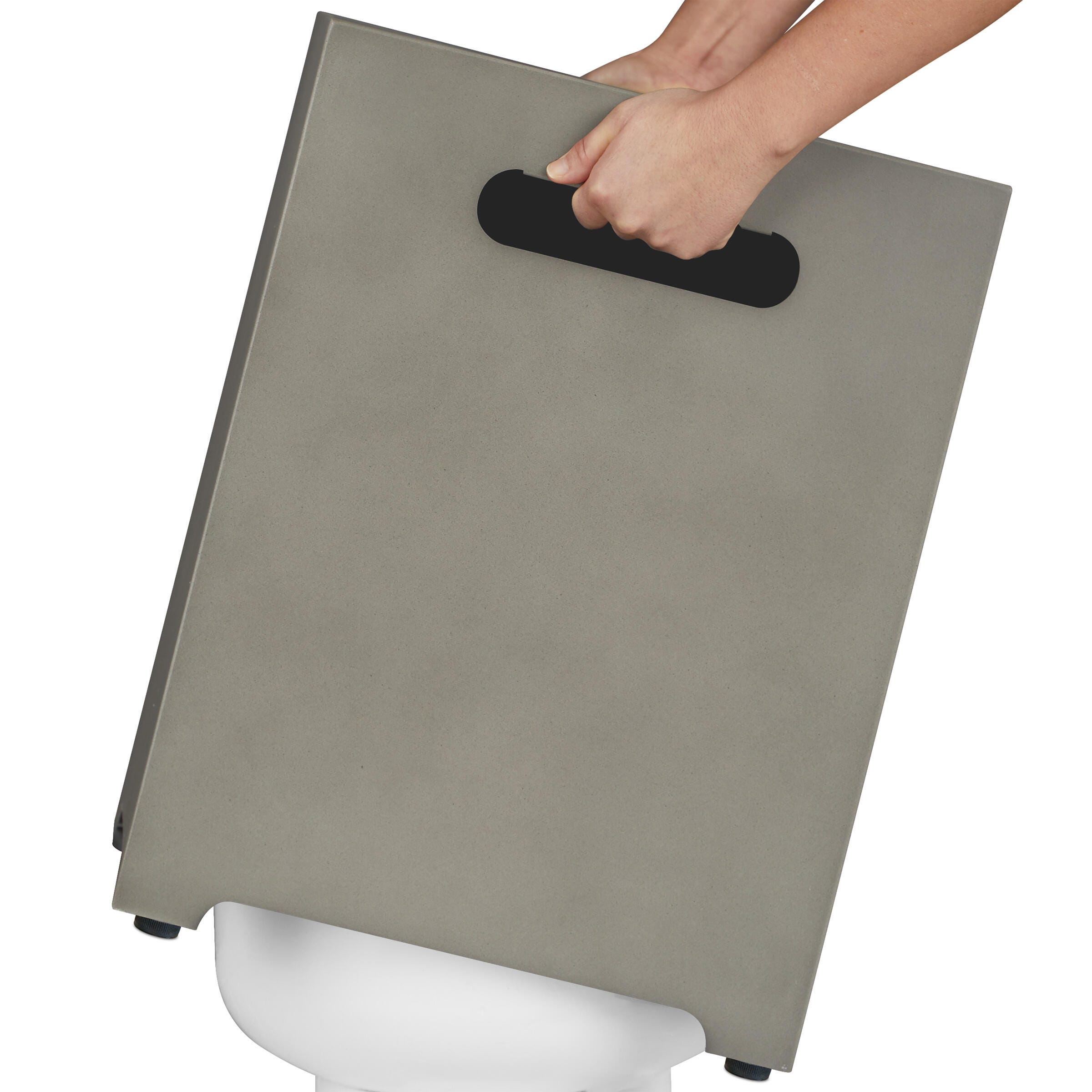 Real Flame Outdoor 20 lb Propane Tank Cover, Mist Gray, large