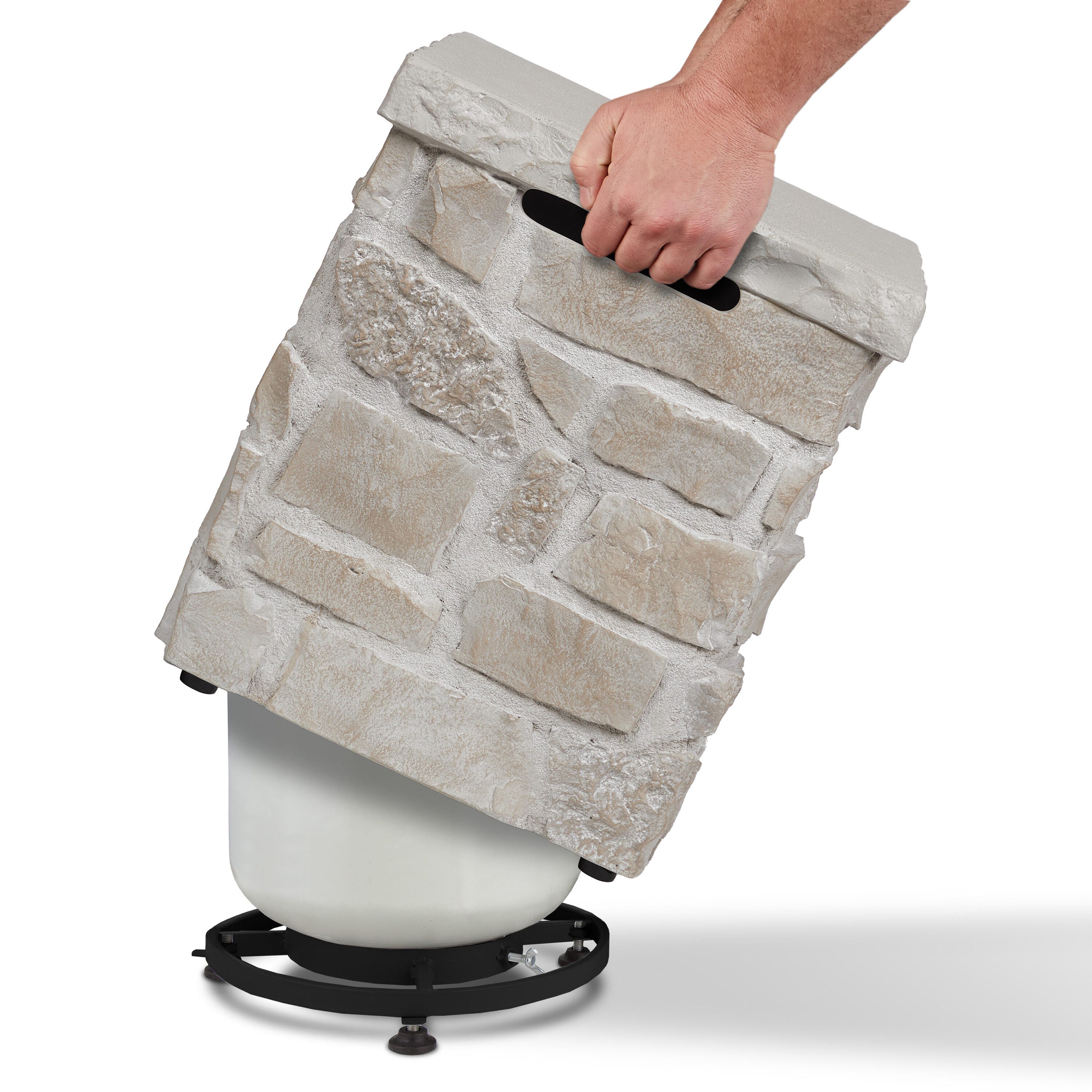Real Flame Scottsdale Outdoor 20 lb Propane Tank Cover, , large