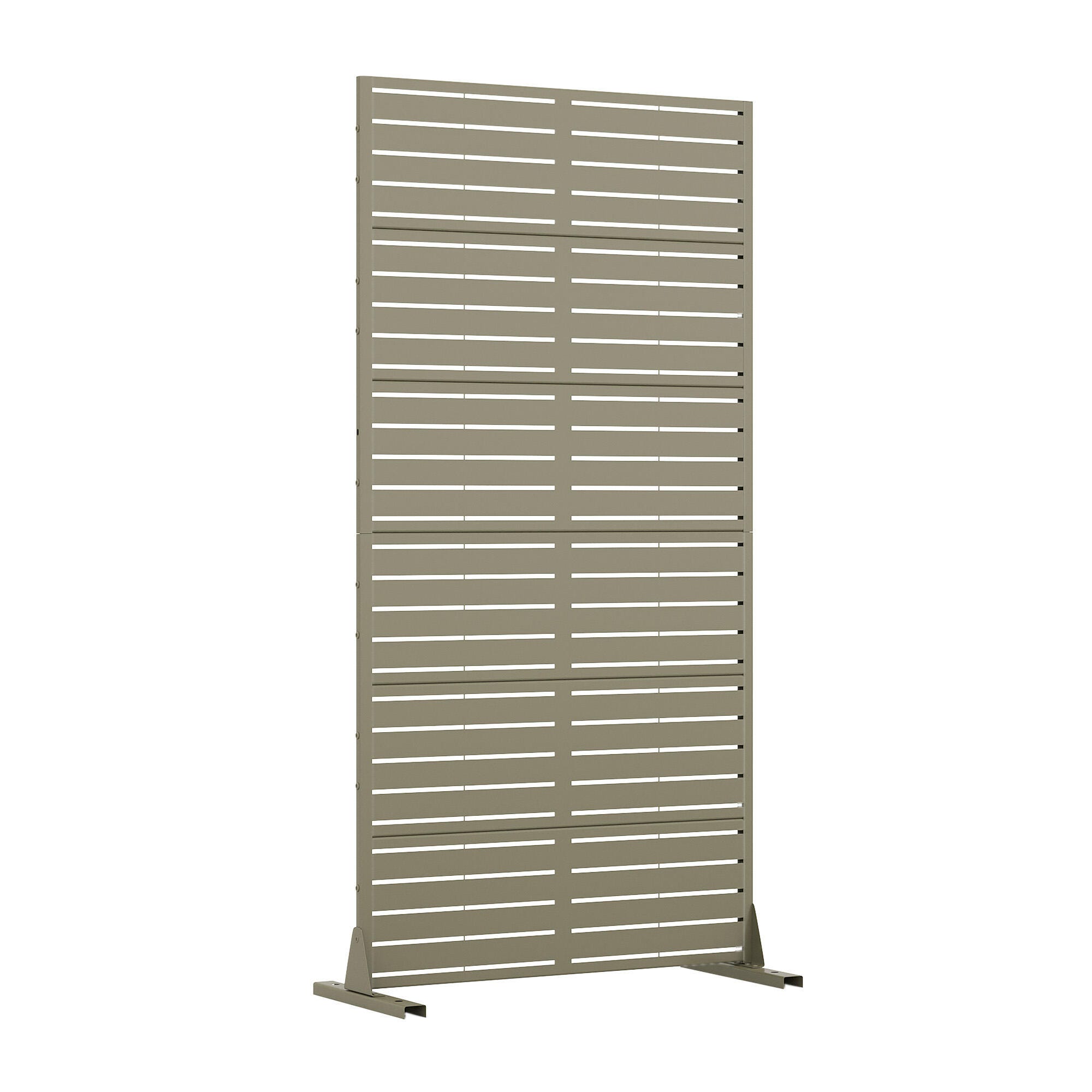 Dovelina TranquilBreeze 72" Outdoor Privacy Screen, Green, large