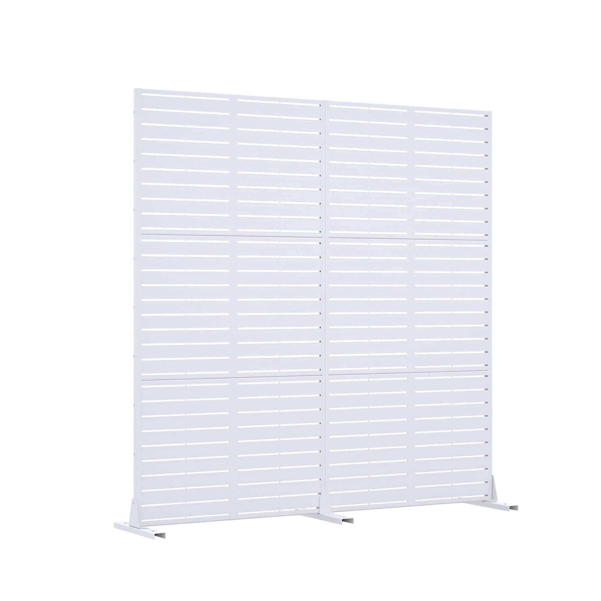 Dovelina TranquilBreeze 72" Wide Outdoor Privacy Screen, , large