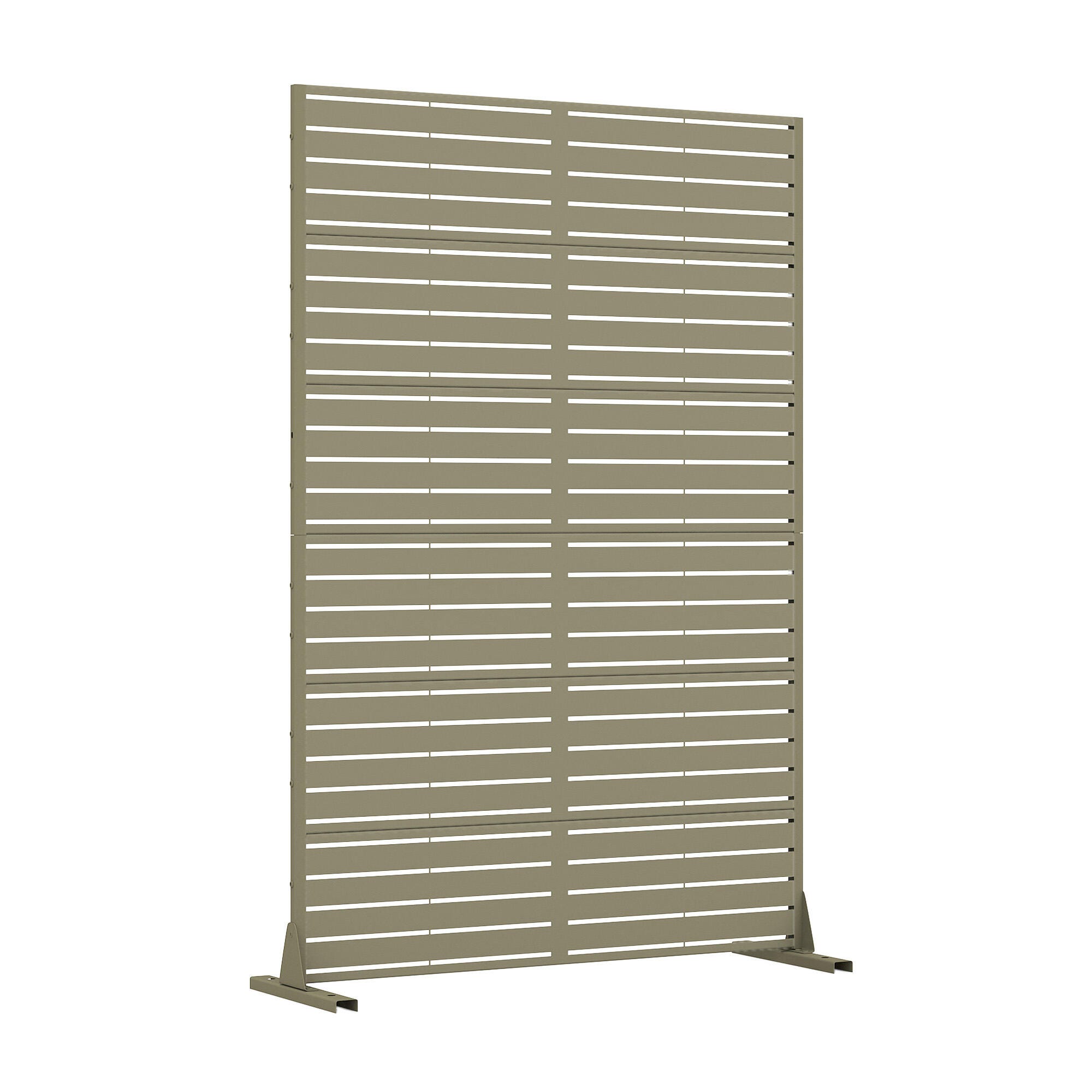 Dovelina TranquilBreeze 72" Outdoor Tall Privacy Screen, Green, large