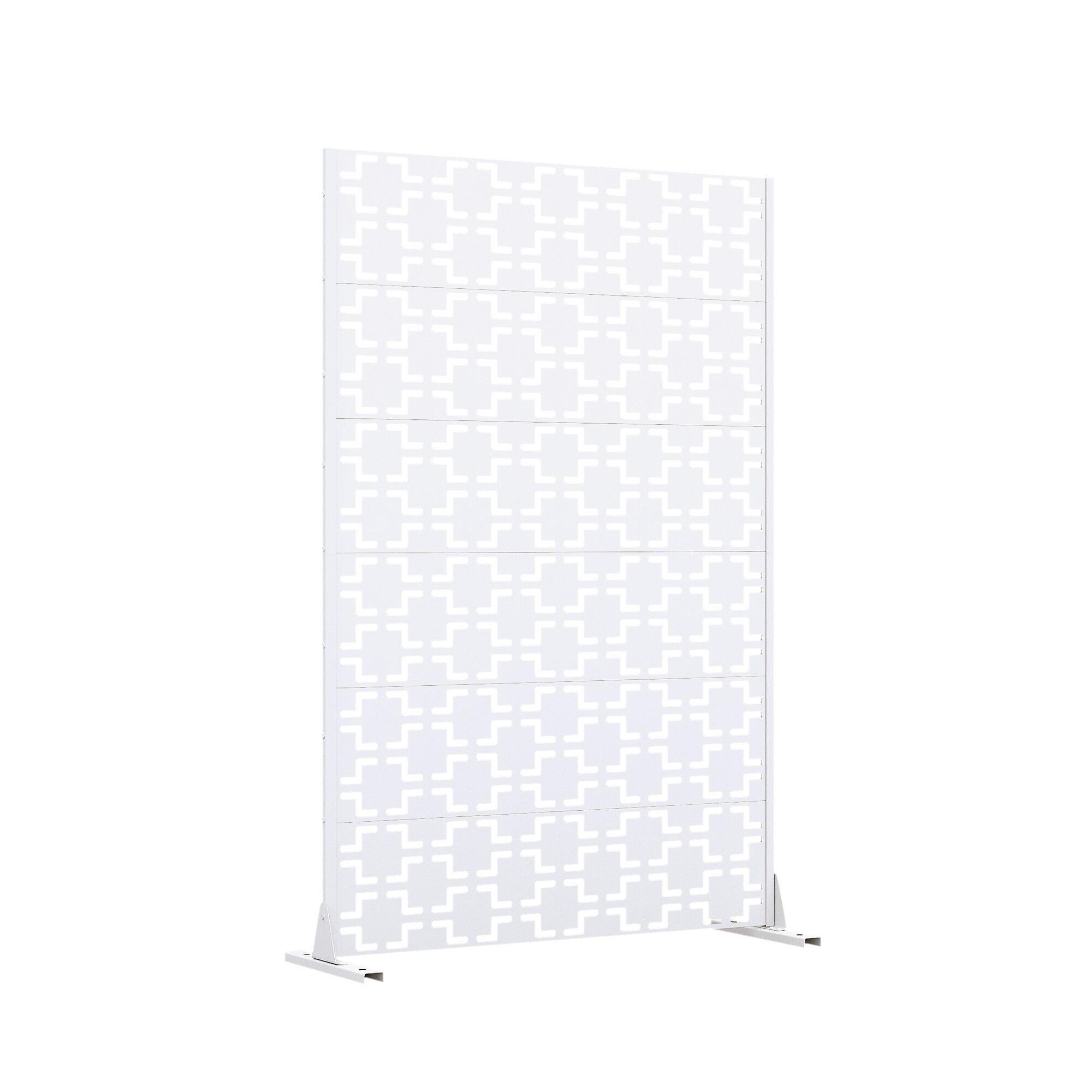 Dovelina Verano 72" Outdoor Square Pattern Privacy Screen, , large
