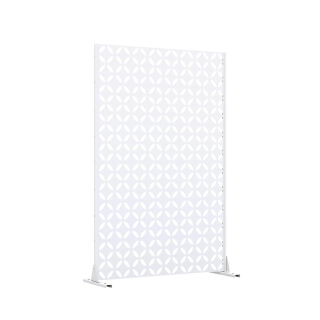 Dovelina Verano 72" Indoor/Outdoor Coin Pattern Privacy Screen