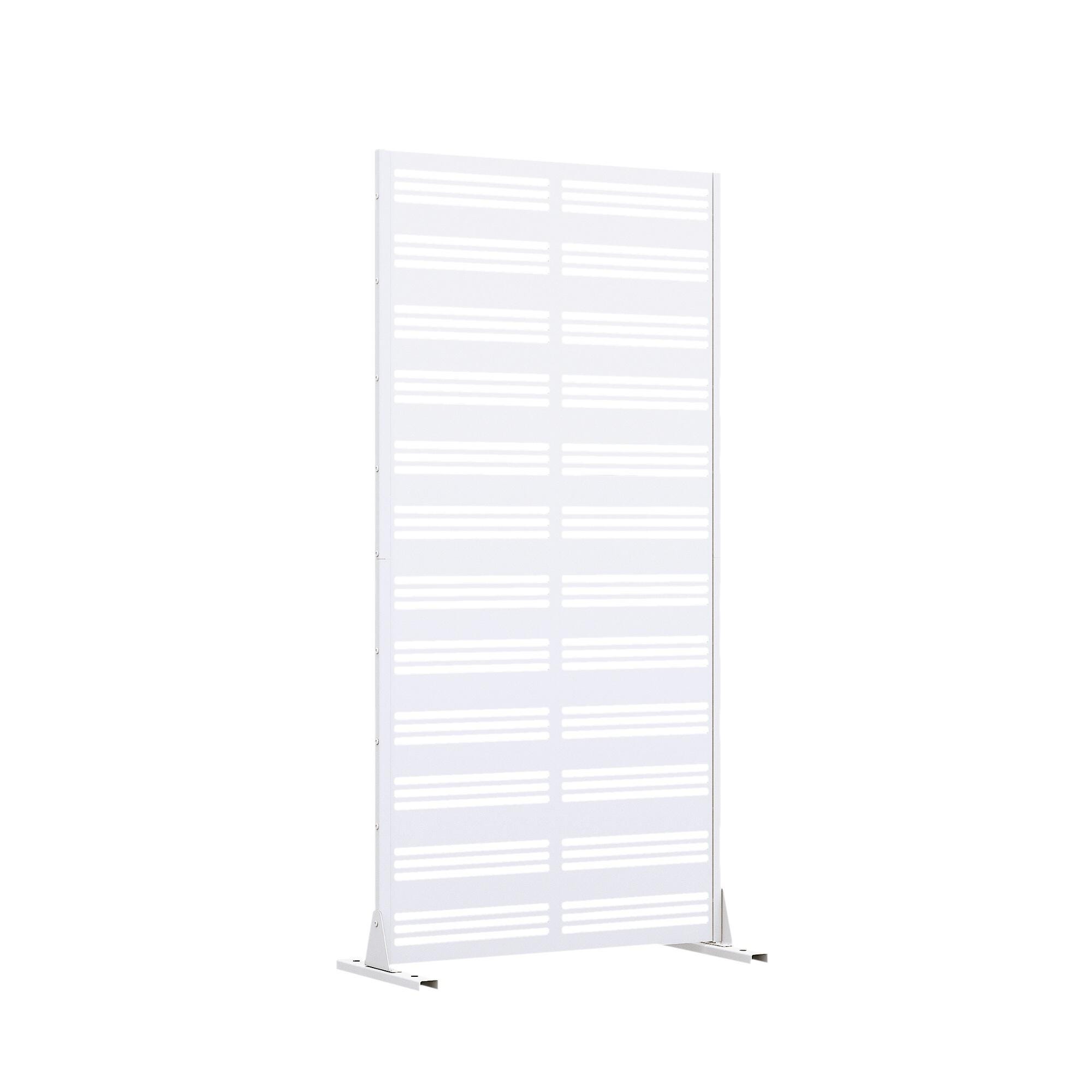 Dovelina Verano 72" Outdoor Strip Pattern Privacy Screen, , large