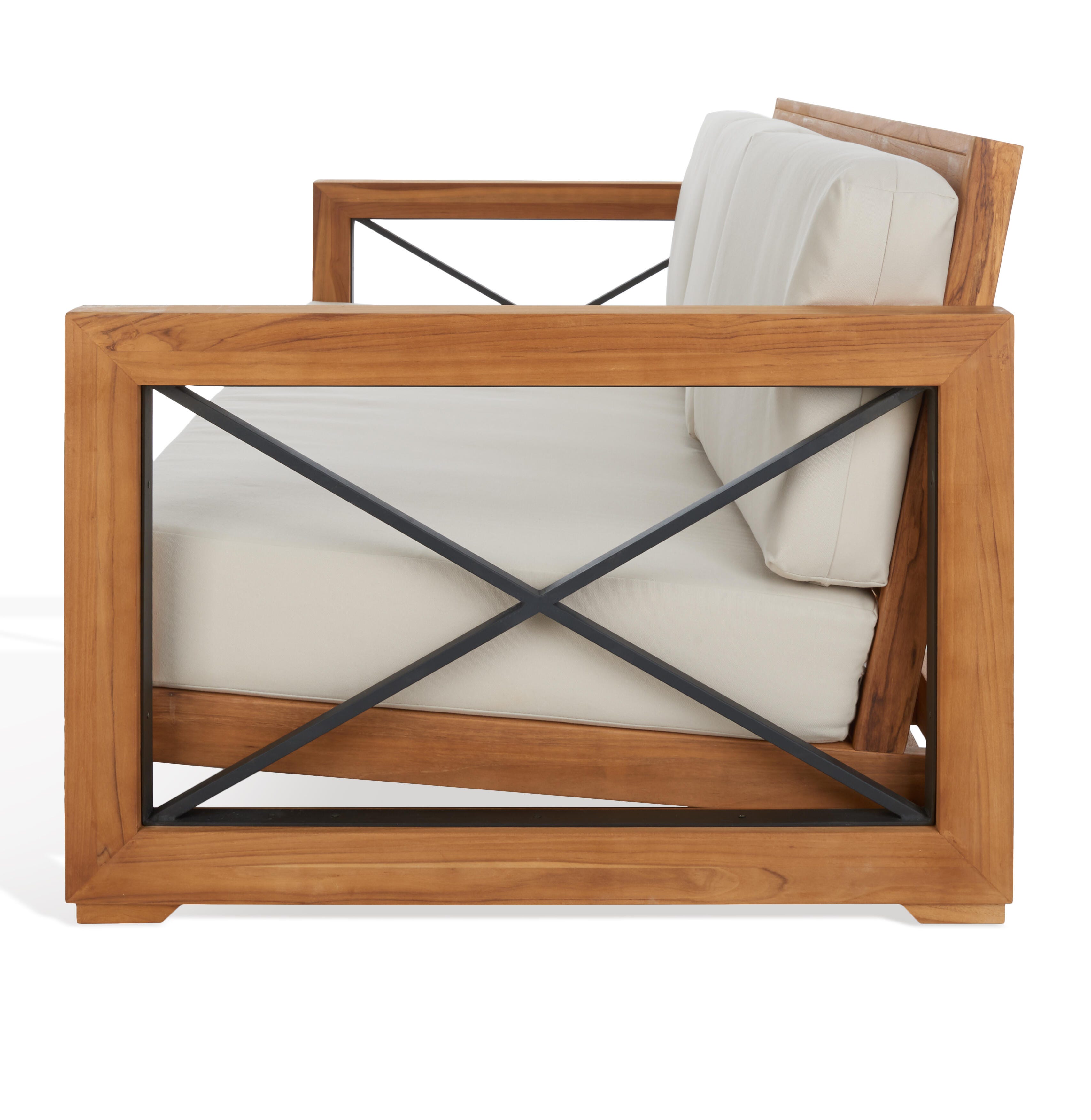 Safavieh Andros Outdoor Sofa, , large